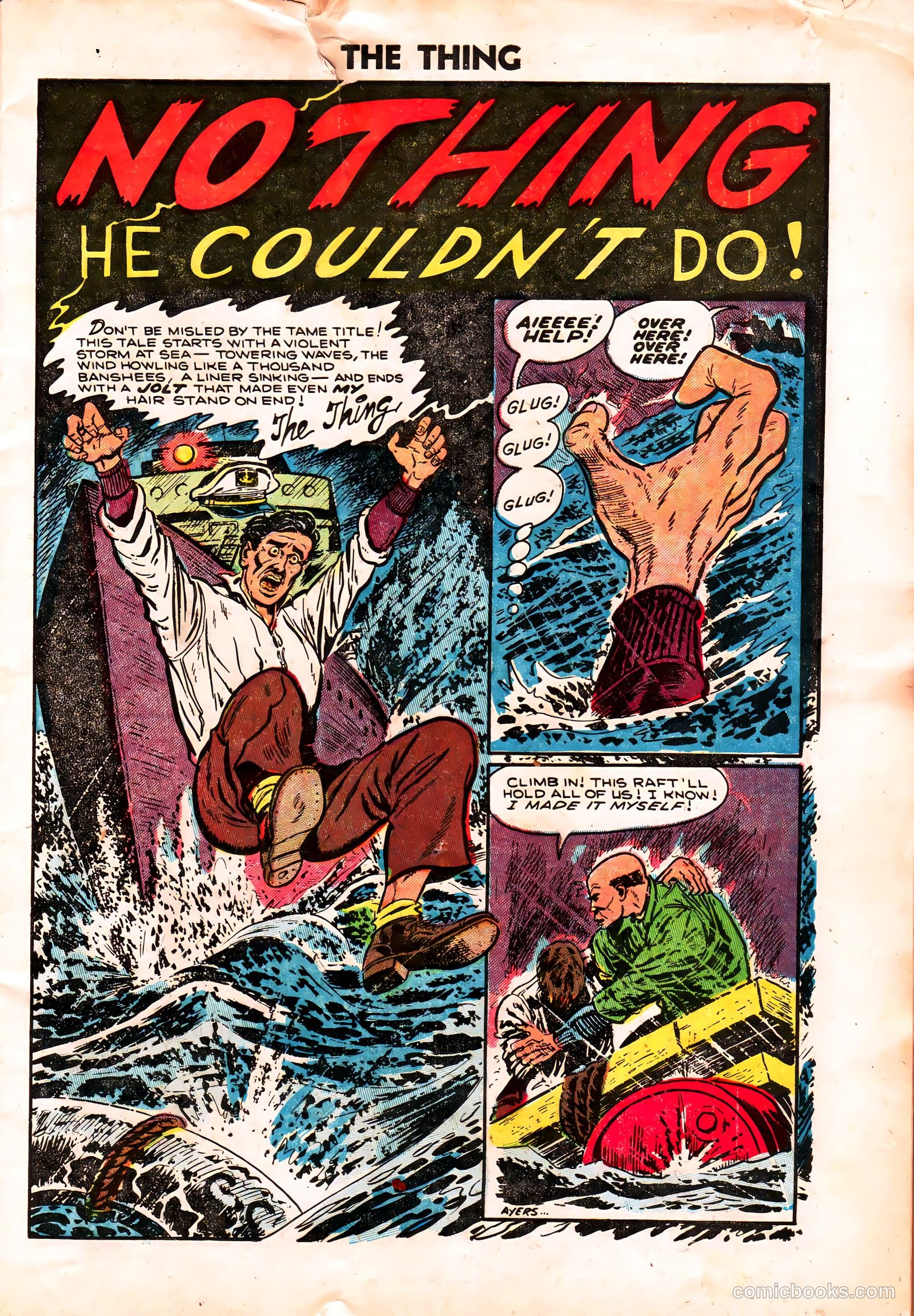 The Thing #16 (1954) — page 3 of 36