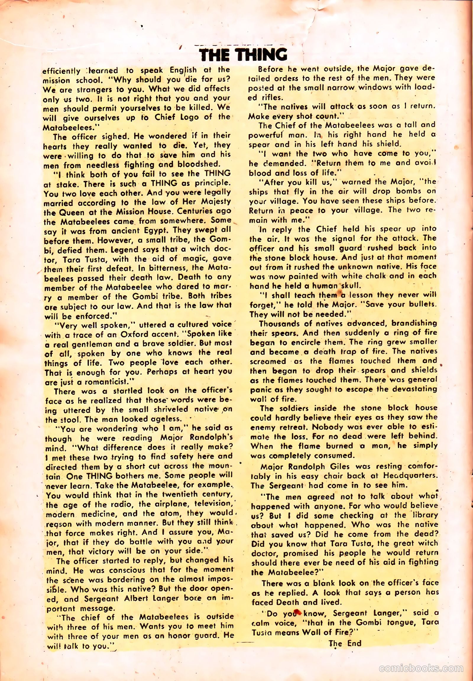 The Thing #16 (1954) — page 16 of 36