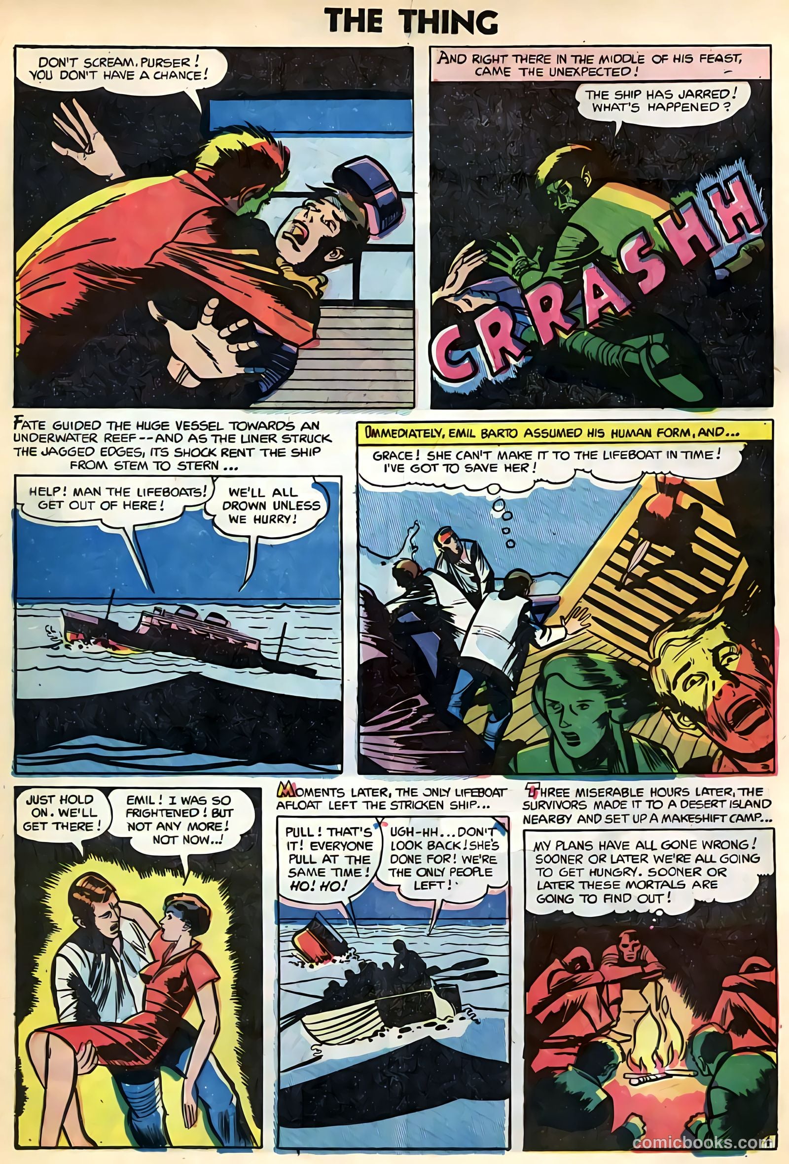 The Thing #17 (1954) — page 17 of 36