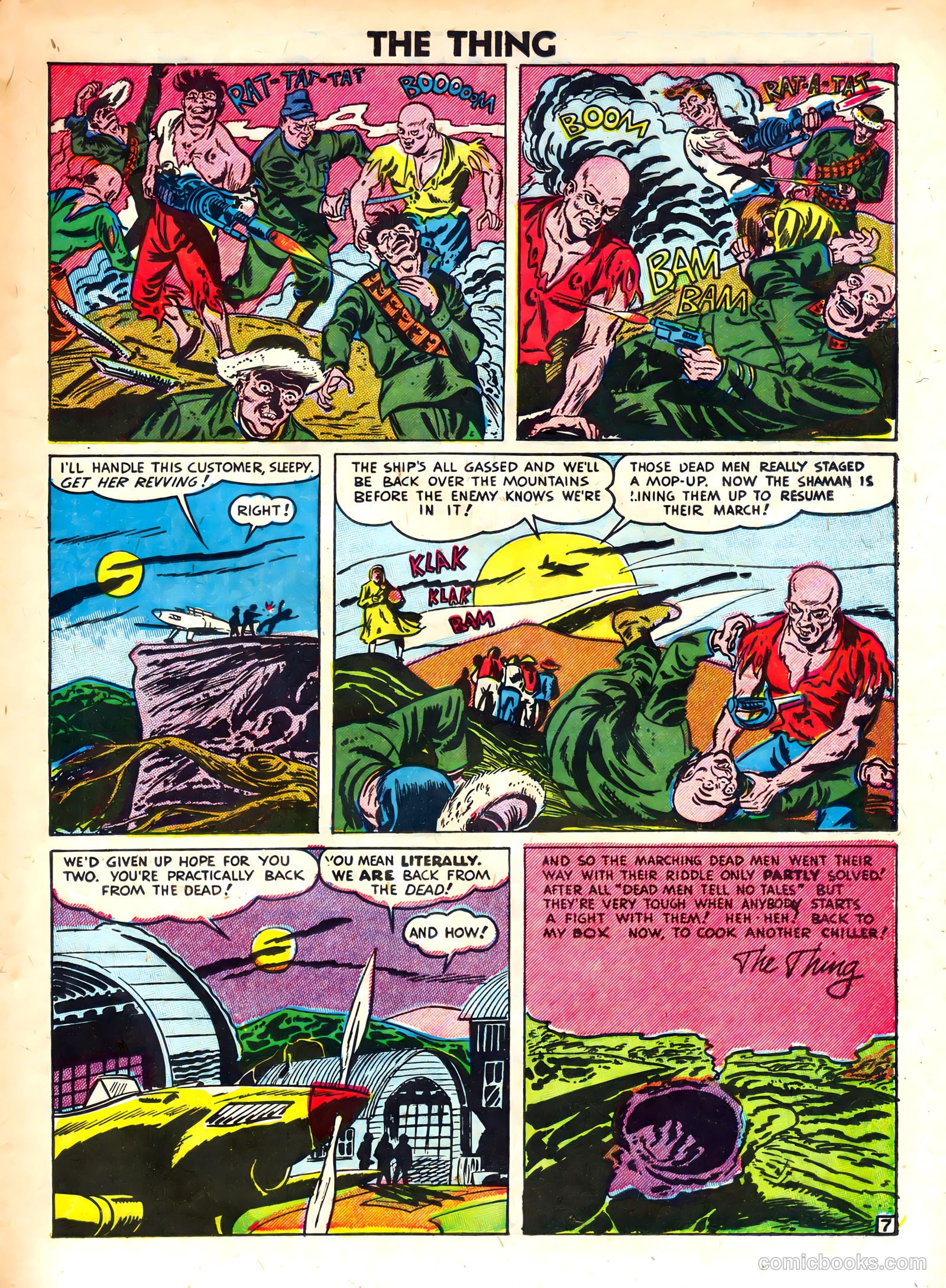 The Thing #3 (1952) — page 21 of 36