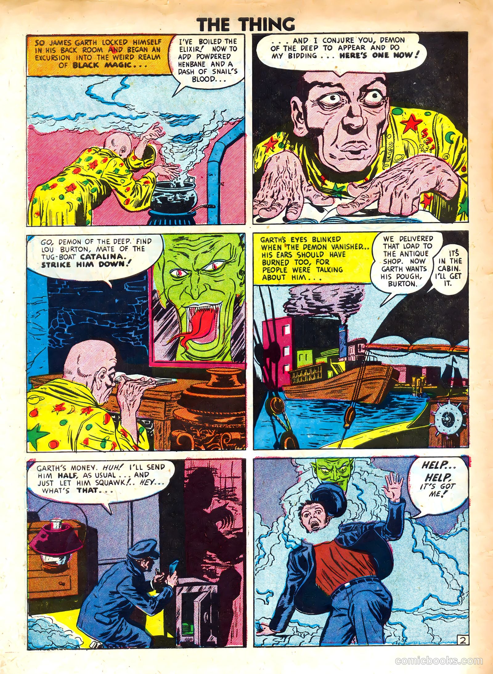 The Thing #3 (1952) — page 30 of 36