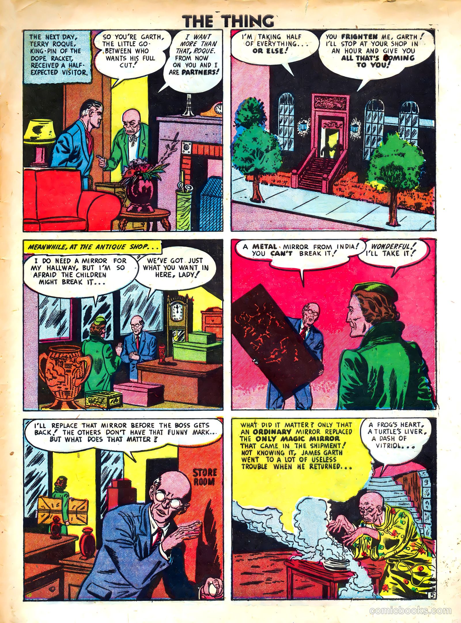 The Thing #3 (1952) — page 33 of 36
