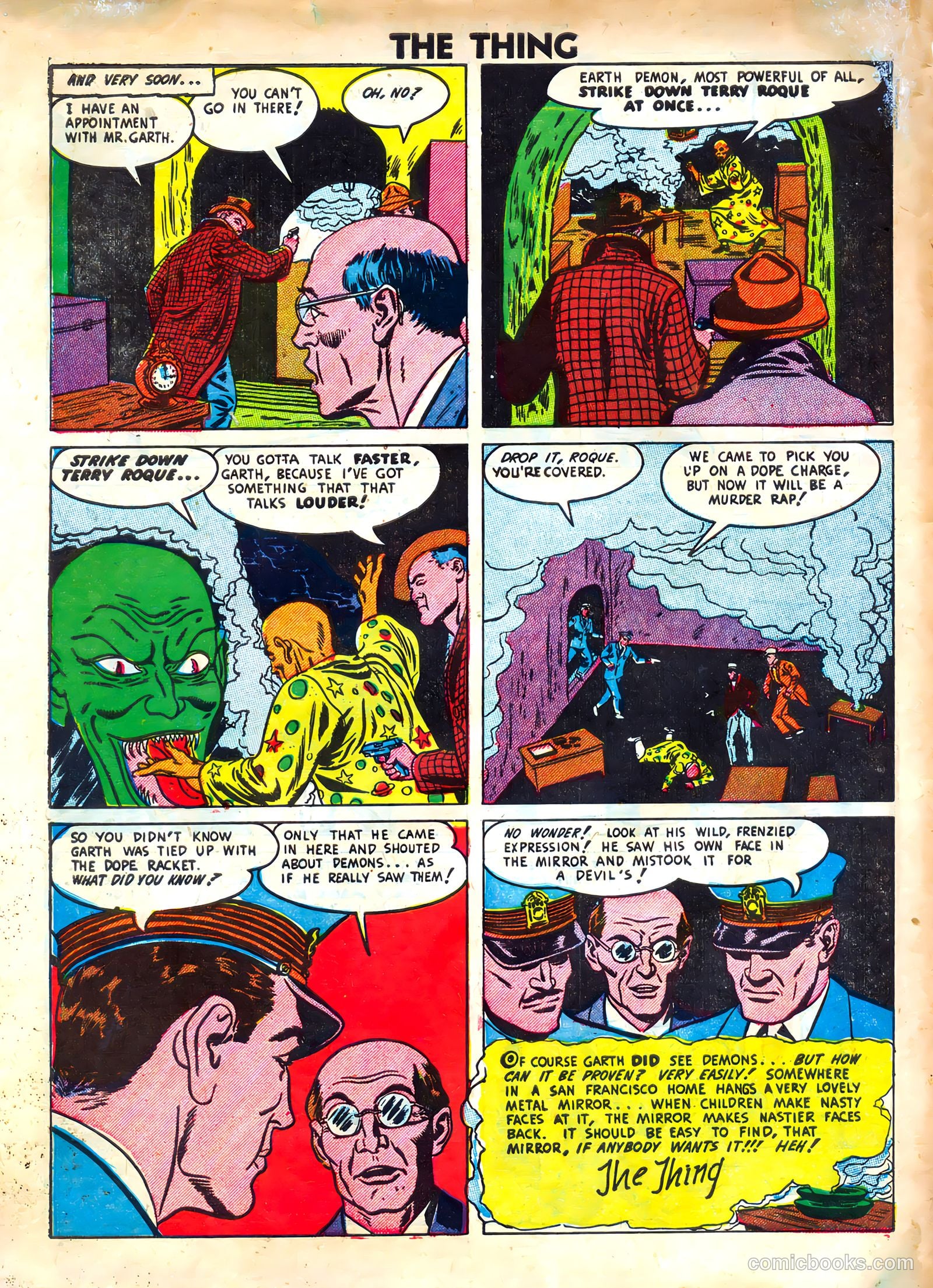 The Thing #3 (1952) — page 34 of 36