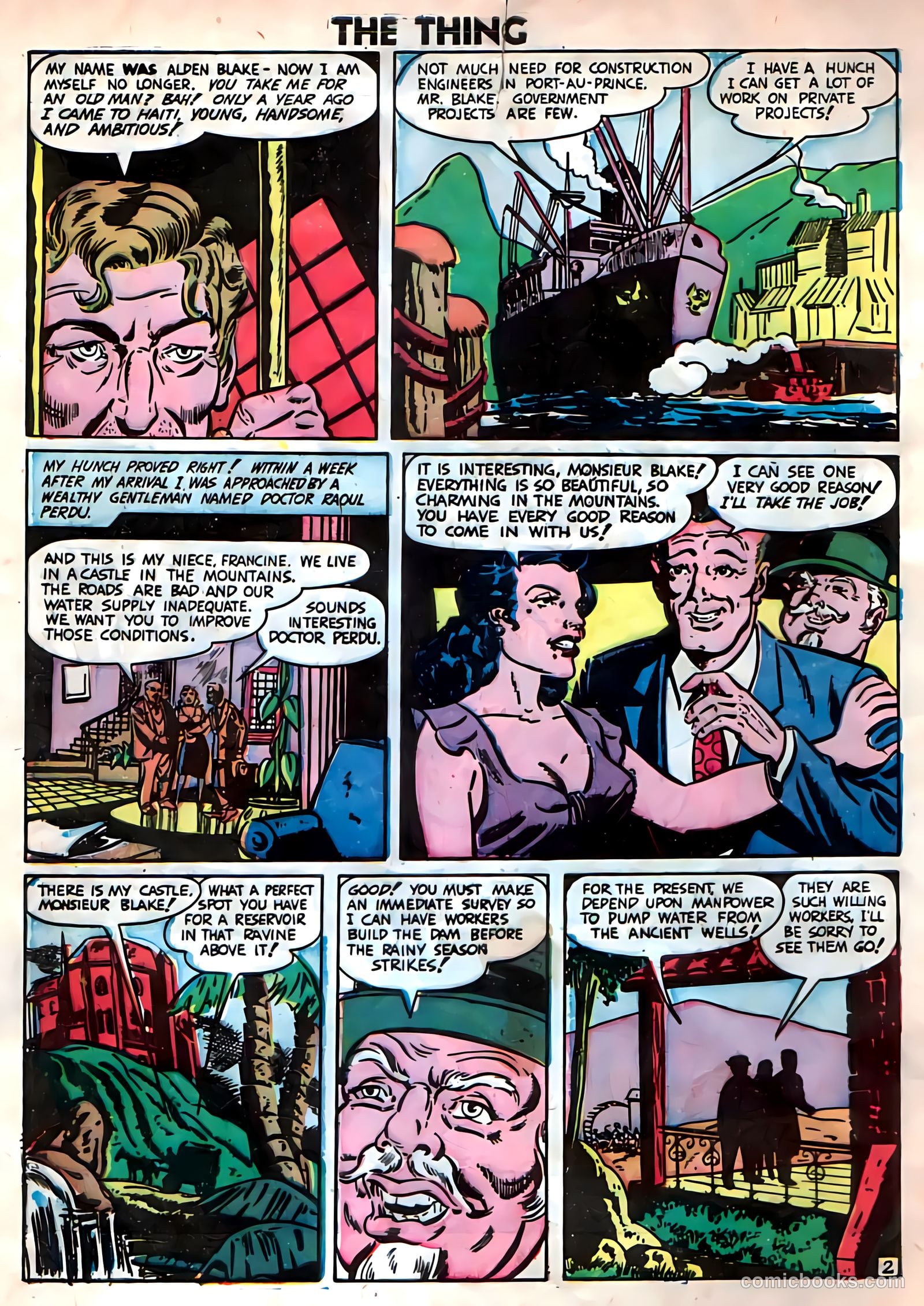 The Thing #4 (1952) — page 4 of 36