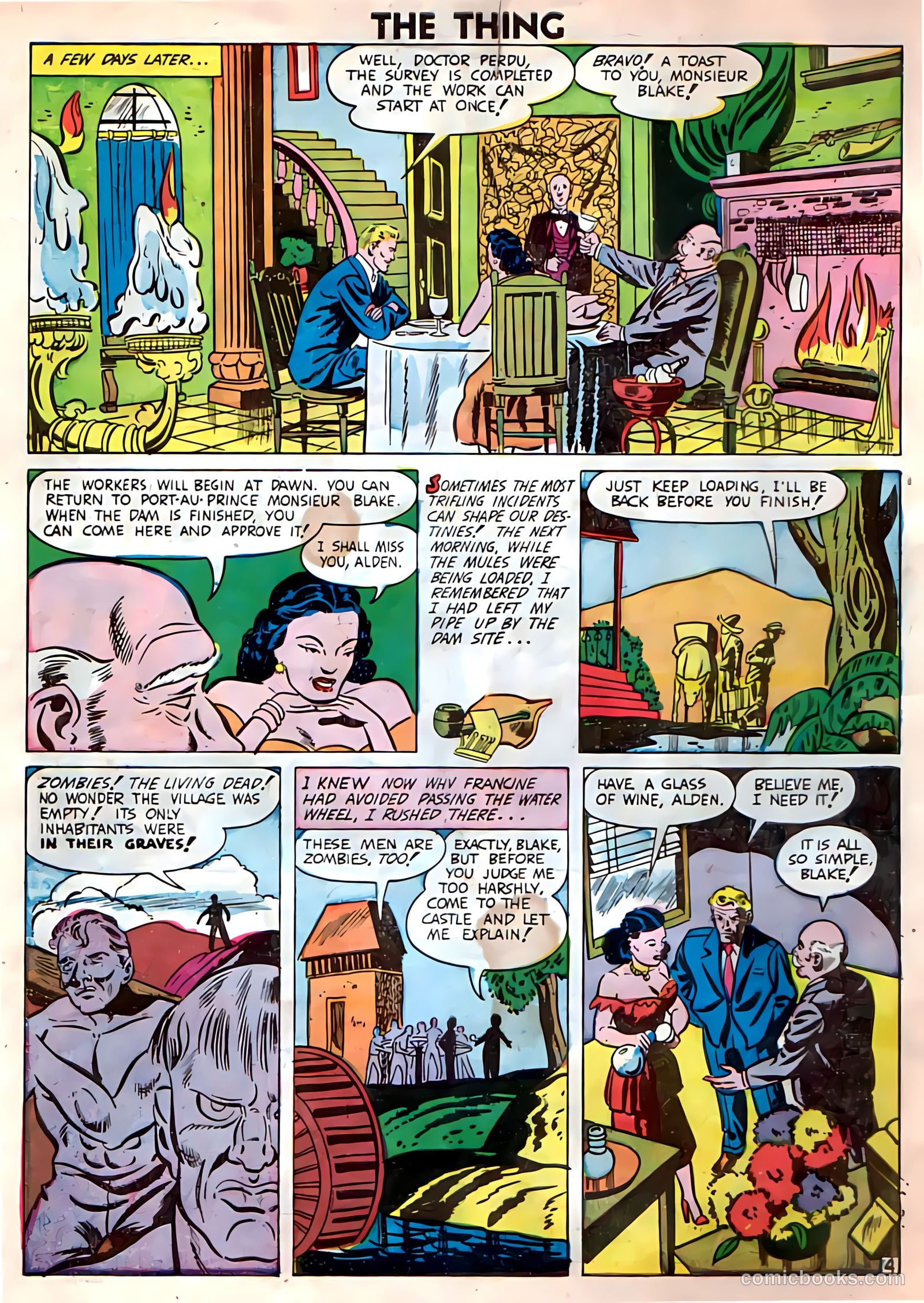 The Thing #4 (1952) — page 6 of 36