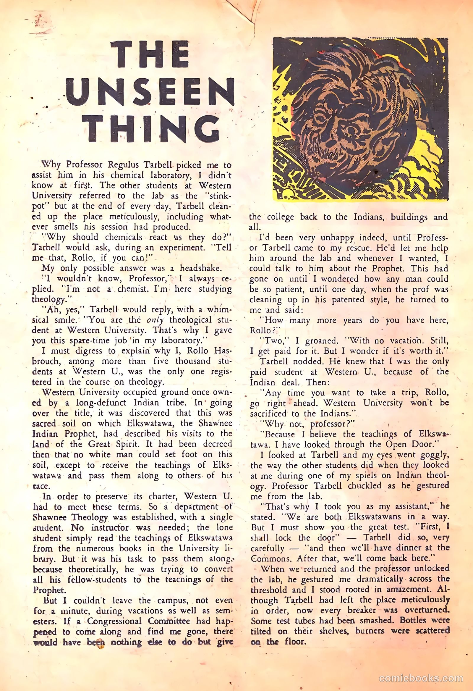 The Thing #4 (1952) — page 18 of 36