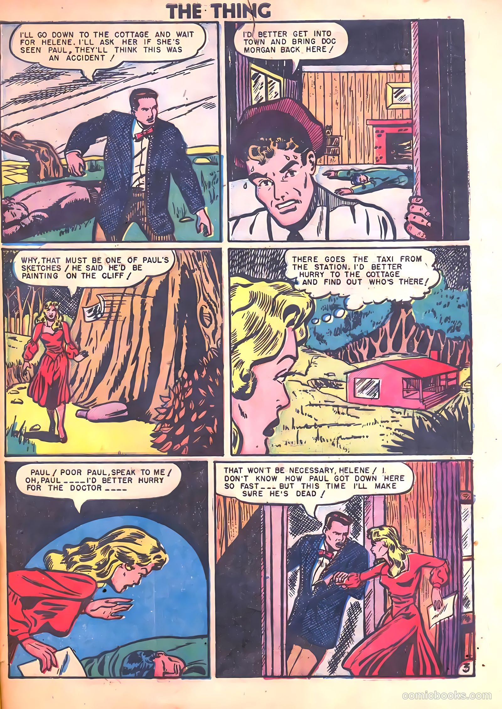 The Thing #4 (1952) — page 33 of 36