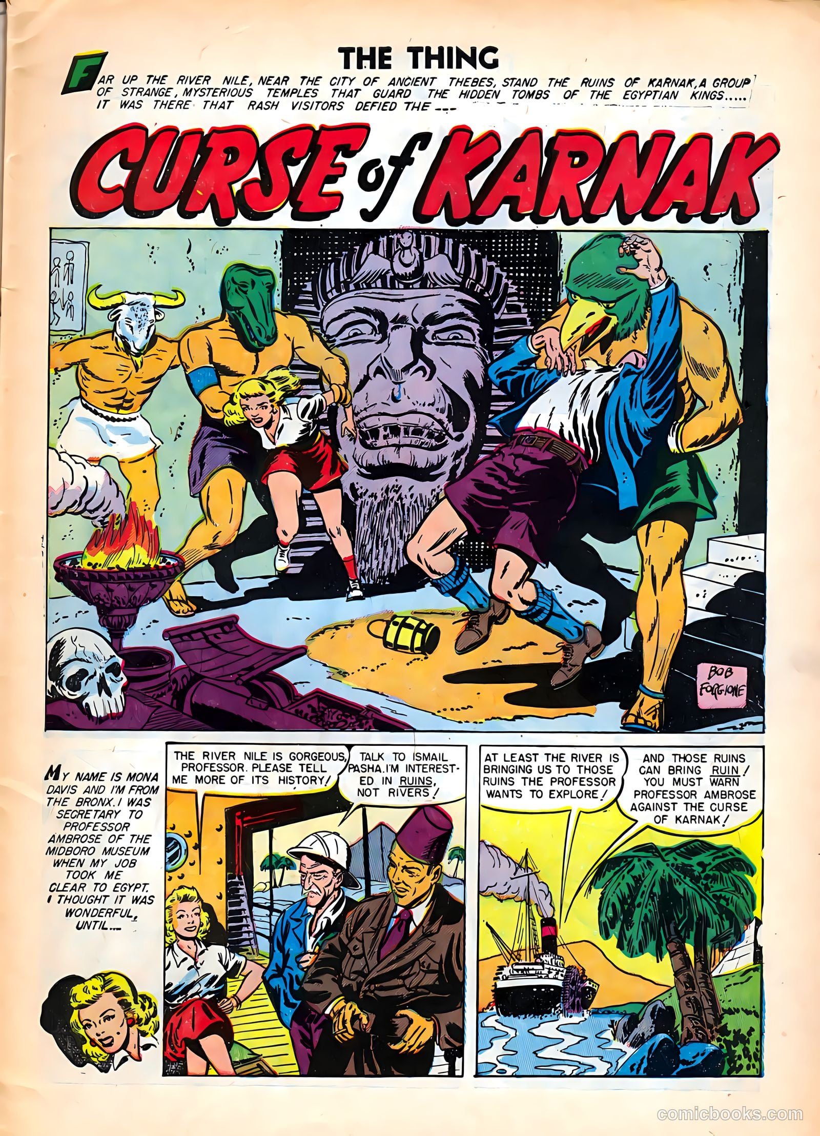 The Thing #5 (1952) — page 3 of 37