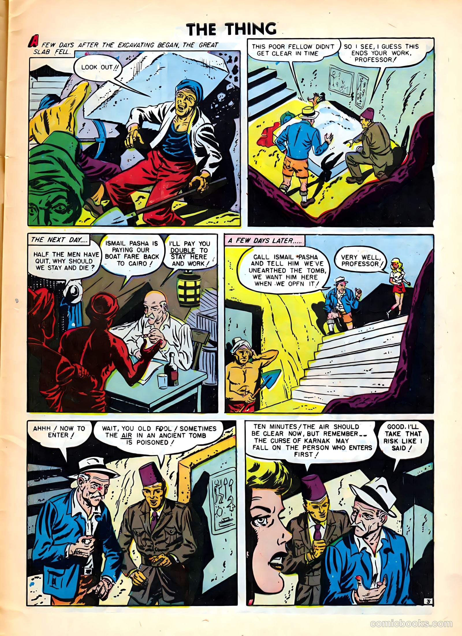 The Thing #5 (1952) — page 5 of 37