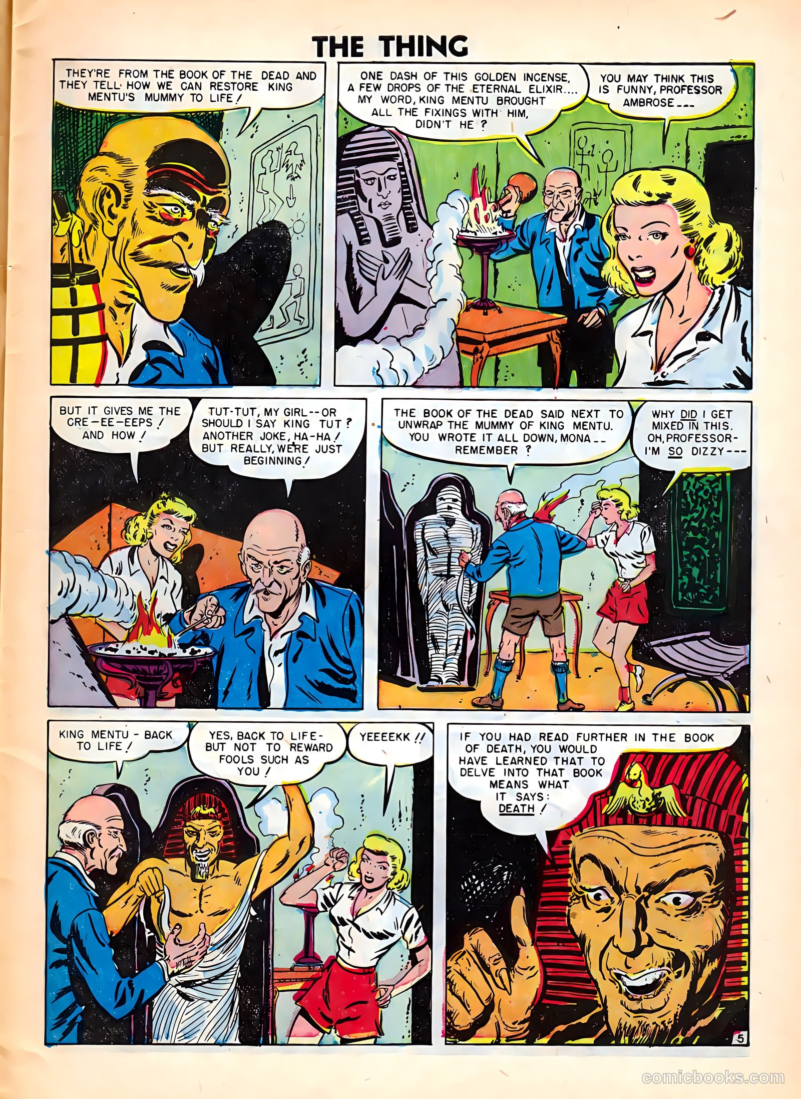 The Thing #5 (1952) — page 7 of 37