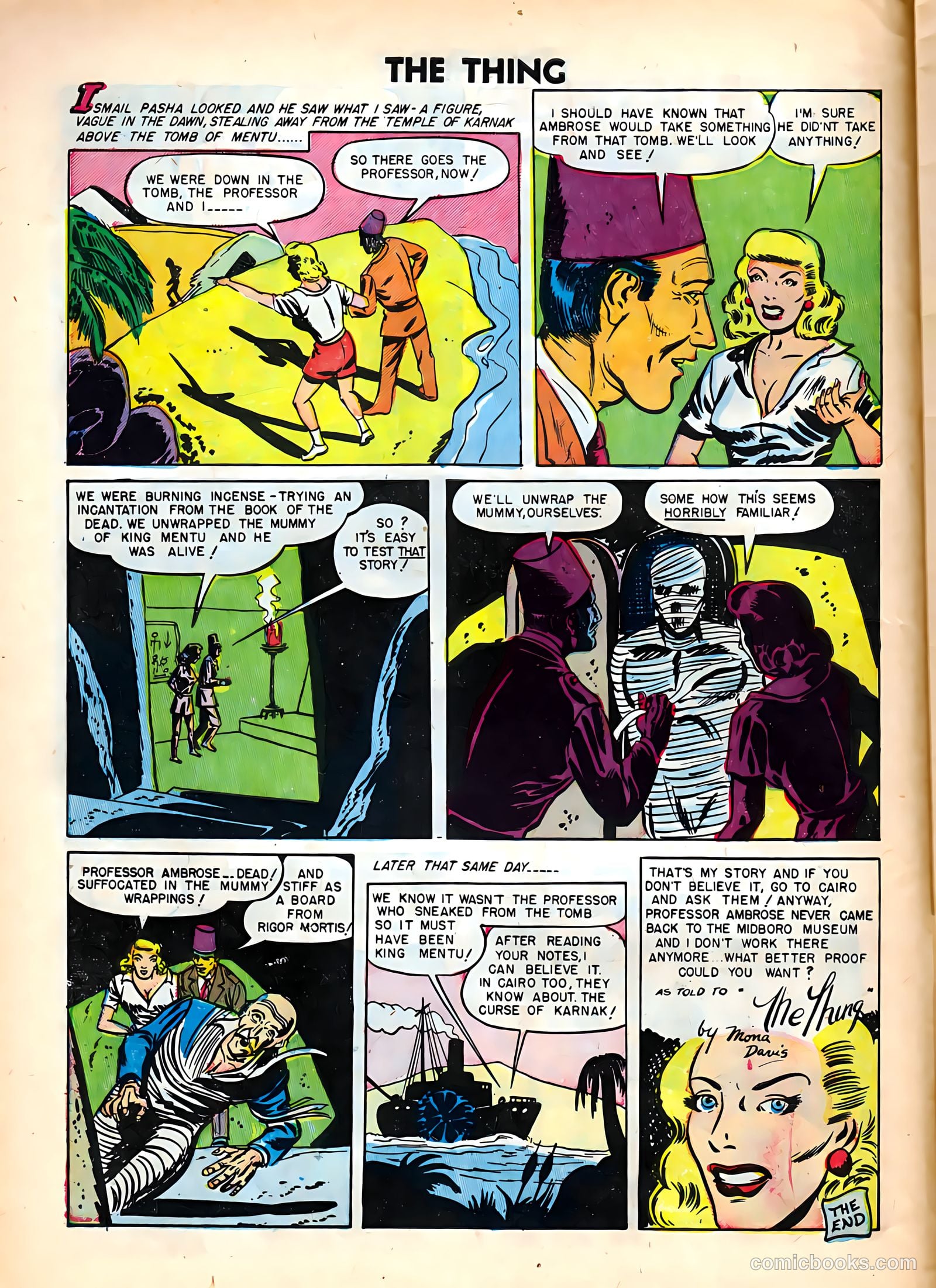 The Thing #5 (1952) — page 10 of 37