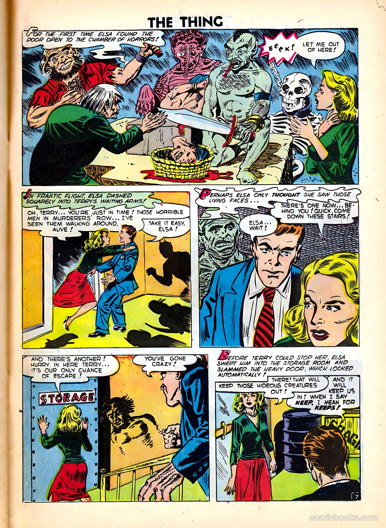 The Thing #5 (1952) — page 25 of 37