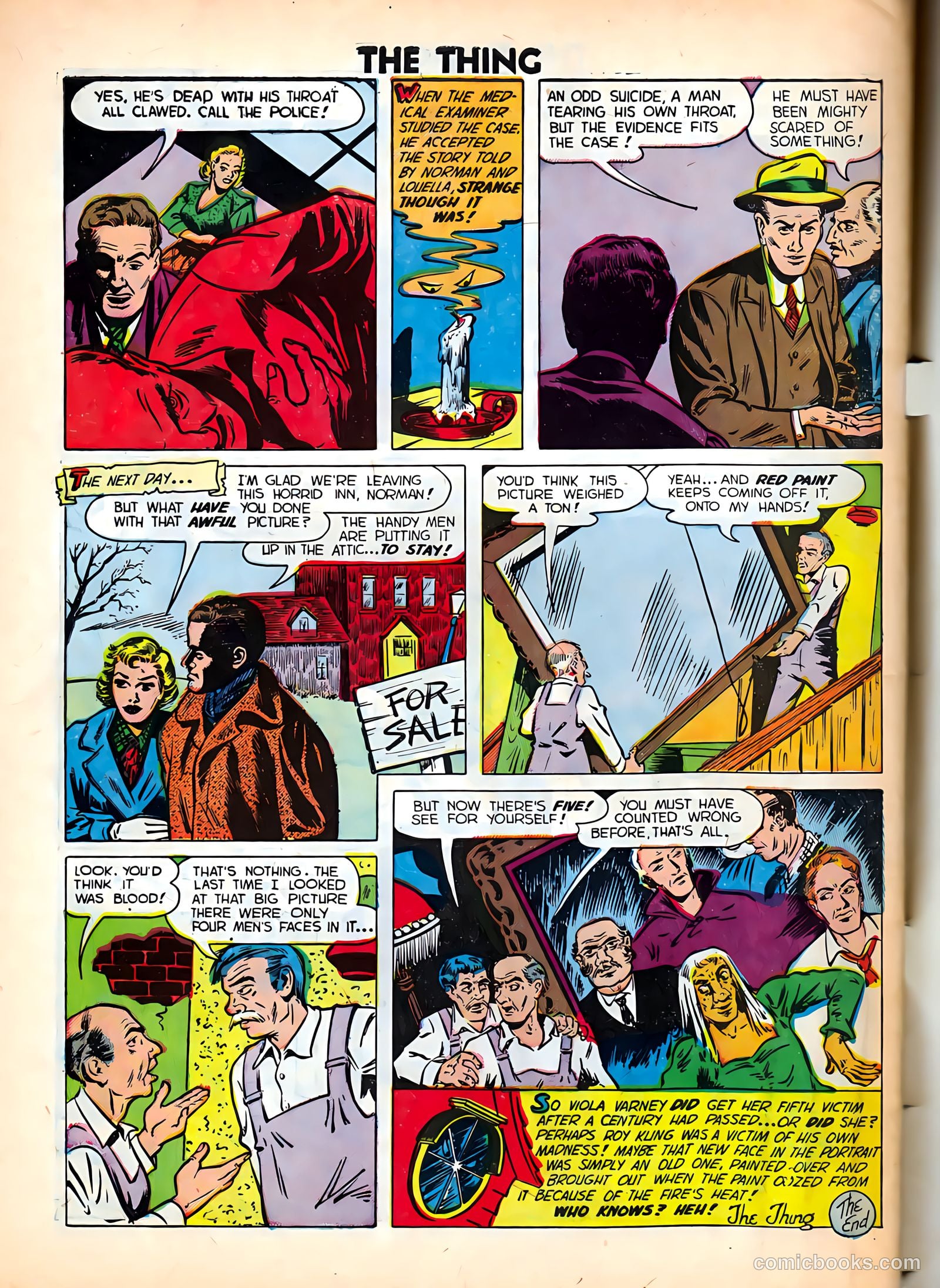 The Thing #5 (1952) — page 34 of 37