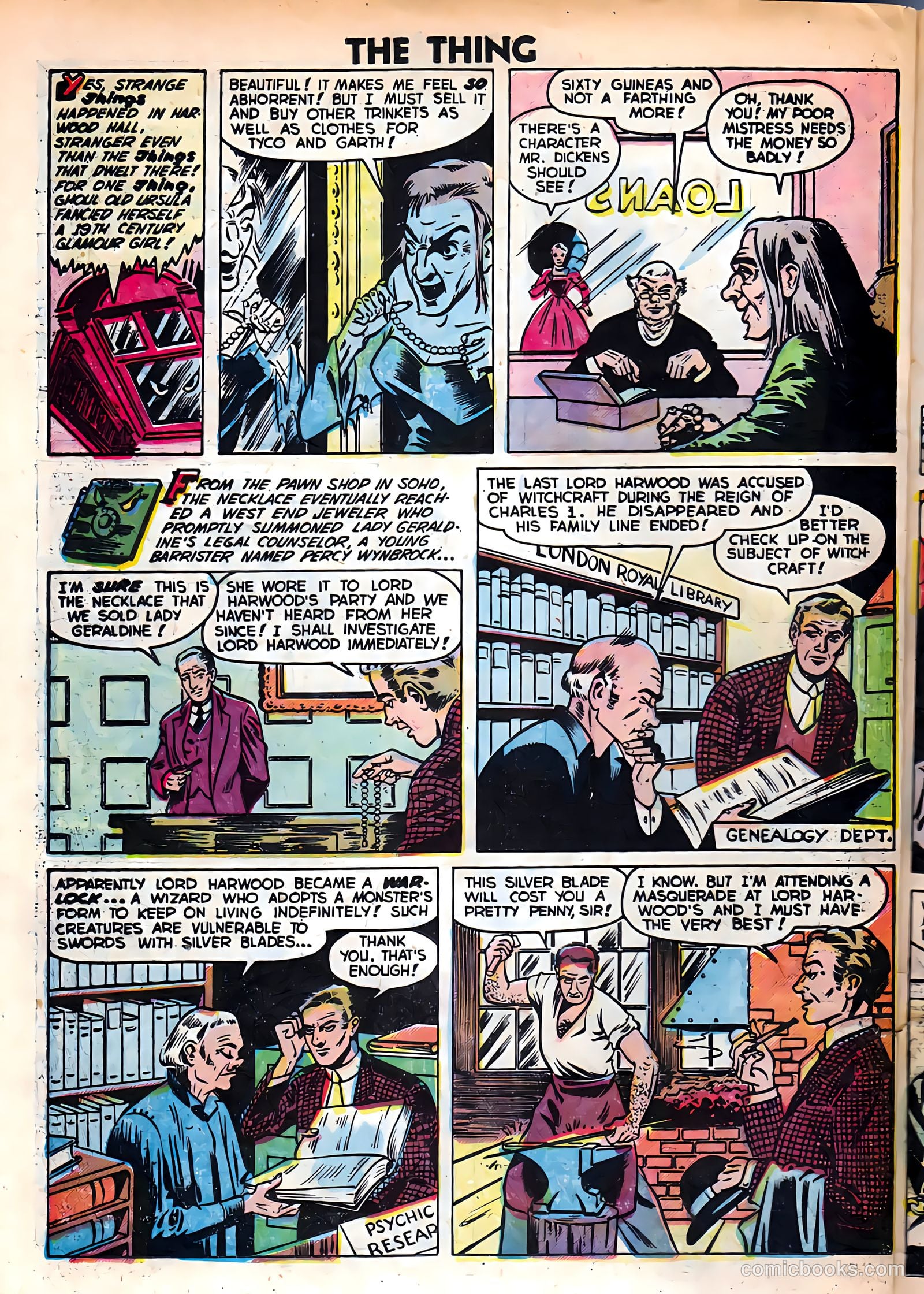 The Thing #6 (1953) — page 22 of 36