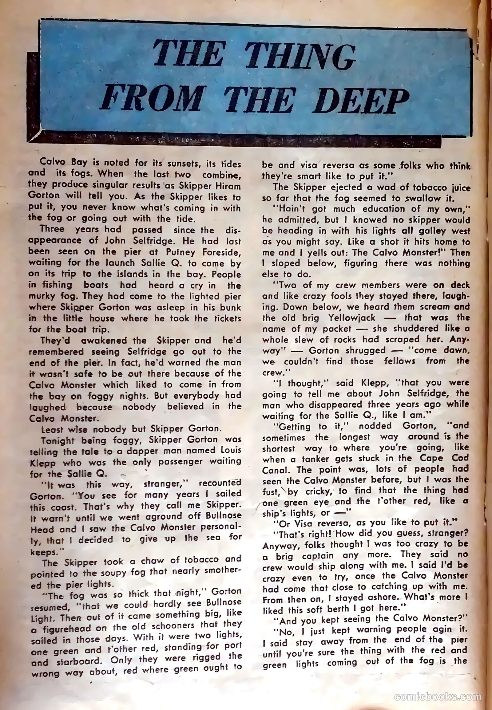 The Thing #7 (1953) — page 16 of 36