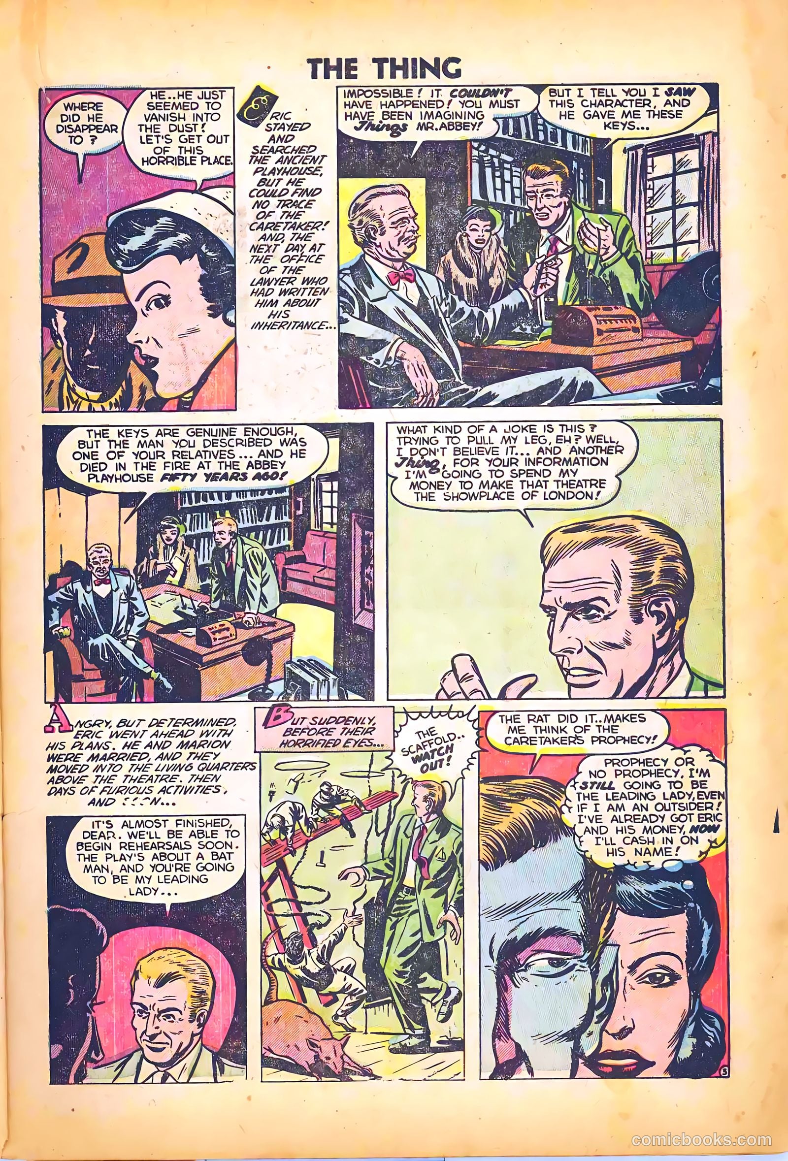 The Thing #8 (1953) — page 5 of 36