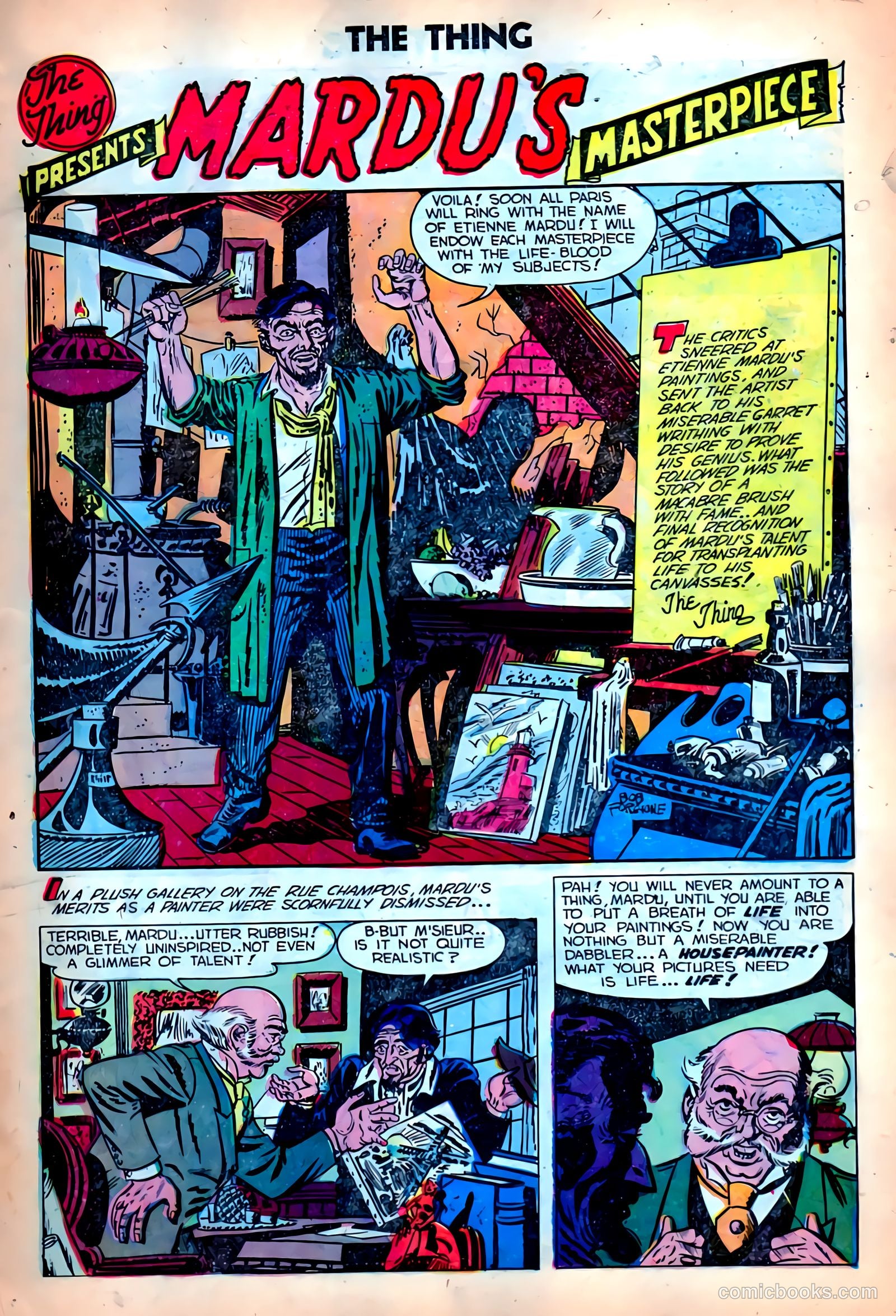The Thing #9 (1953) — page 3 of 36