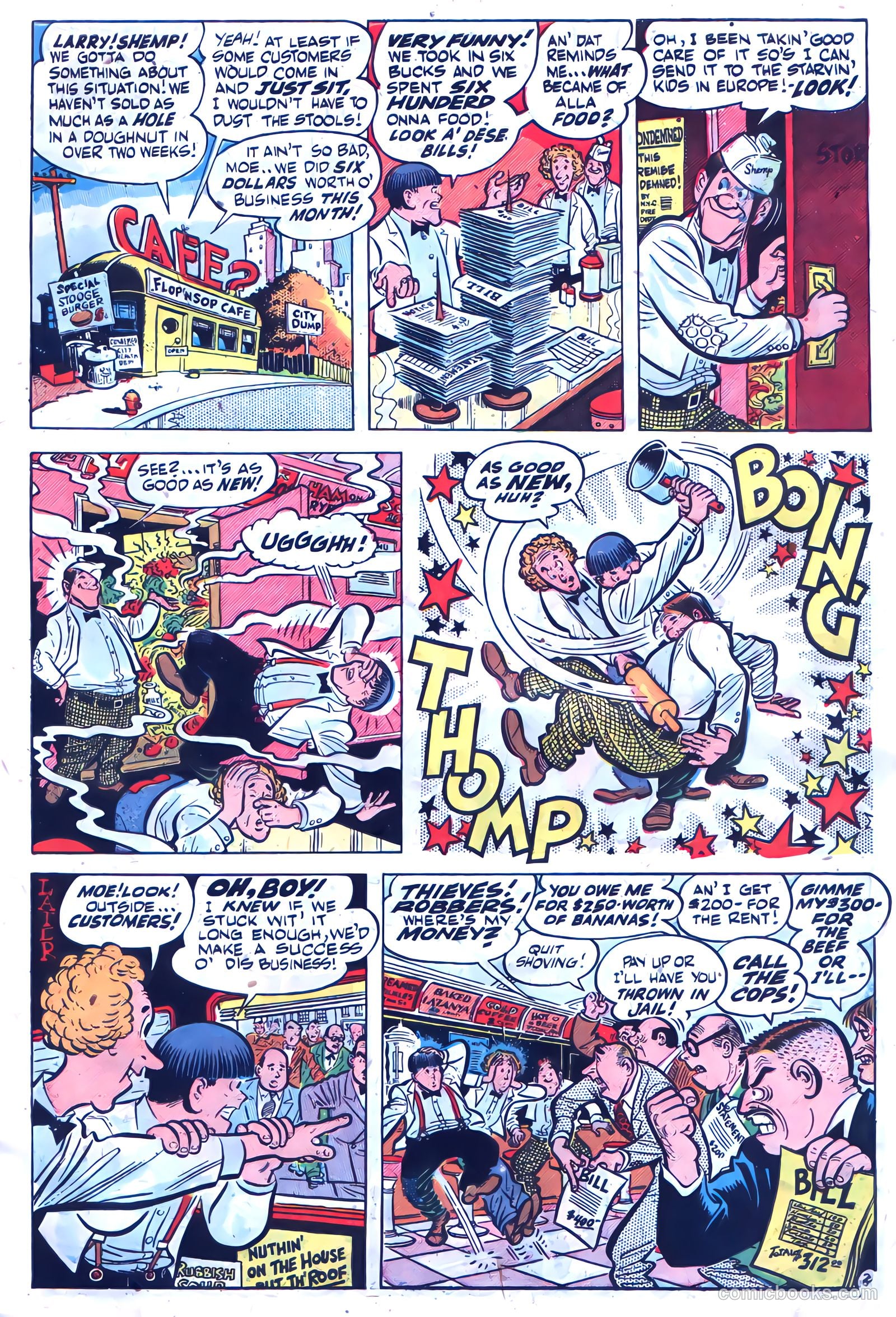 The Three Stooges #1 (1953) — page 5 of 36