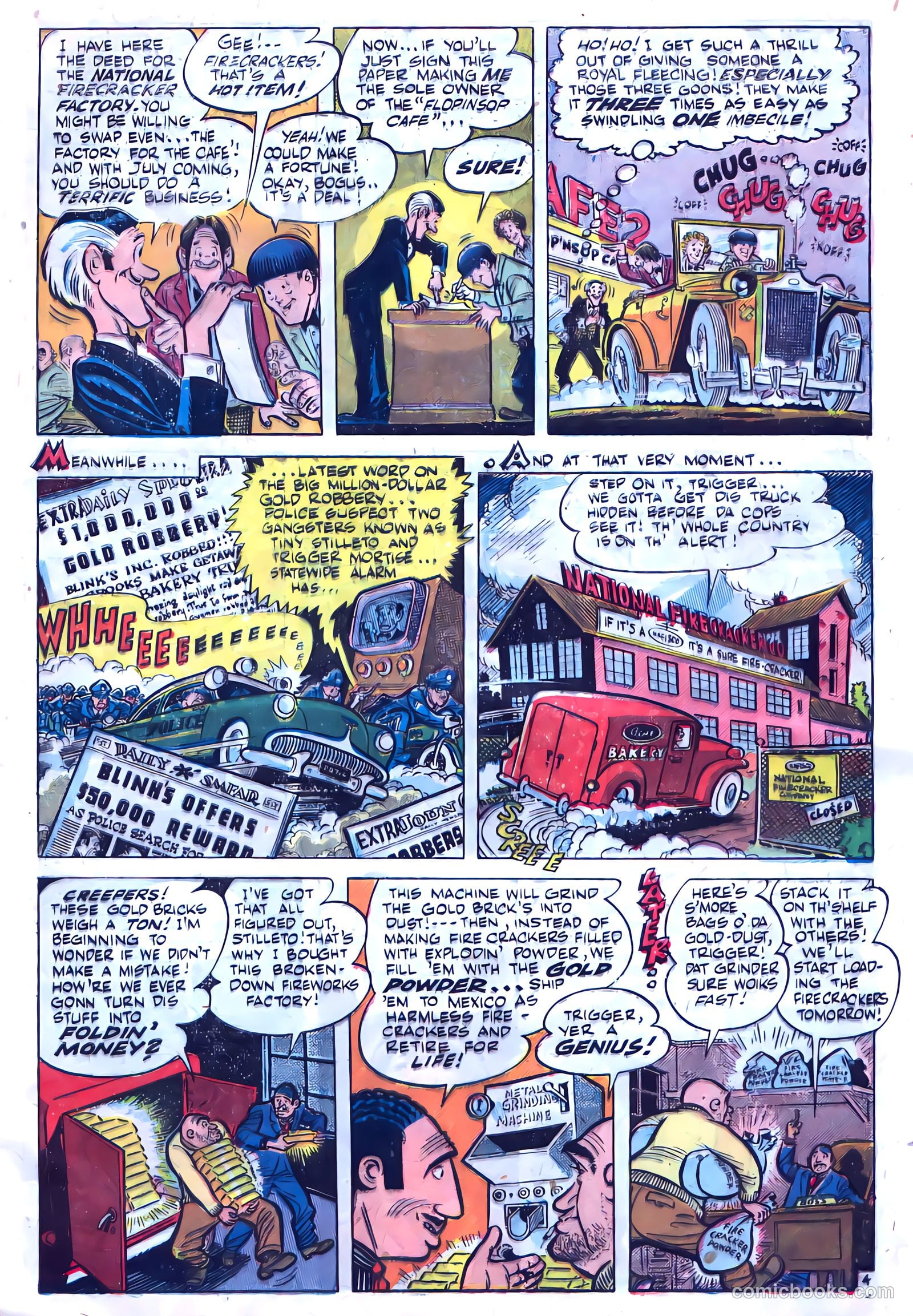 The Three Stooges #1 (1953) — page 7 of 36