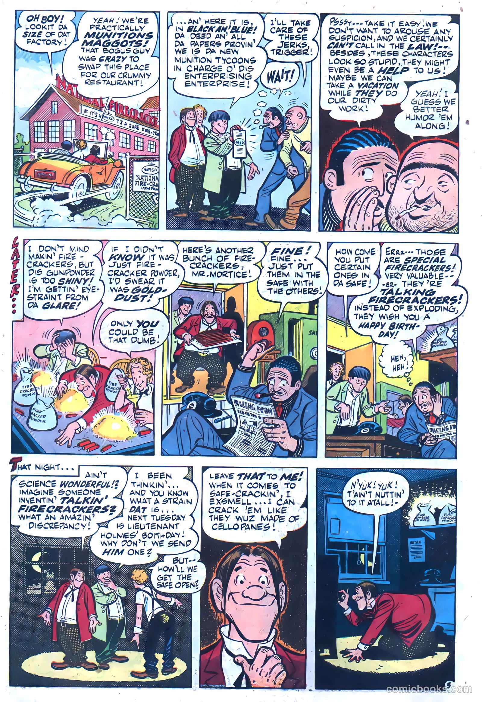 The Three Stooges #1 (1953) — page 8 of 36