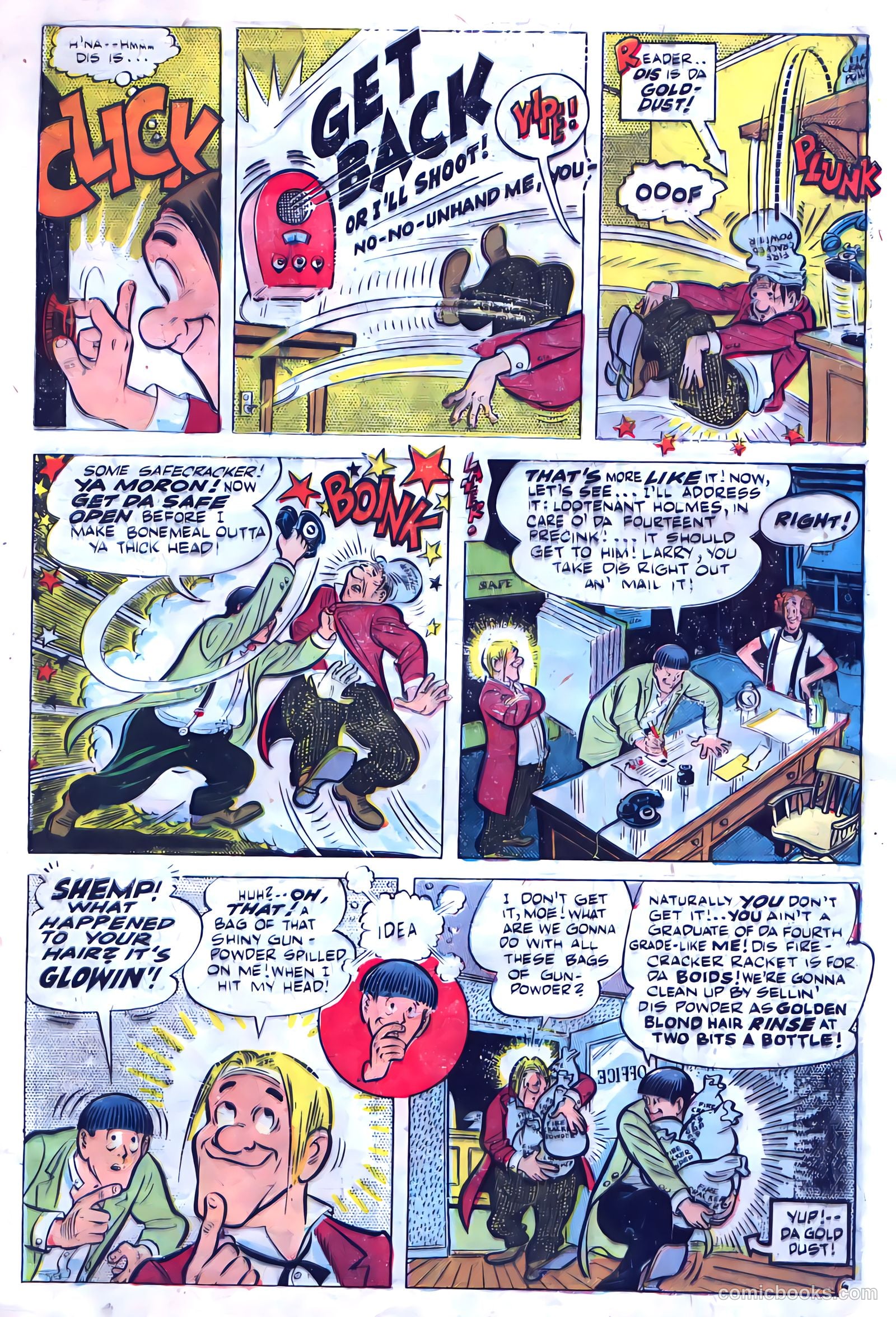The Three Stooges #1 (1953) — page 9 of 36