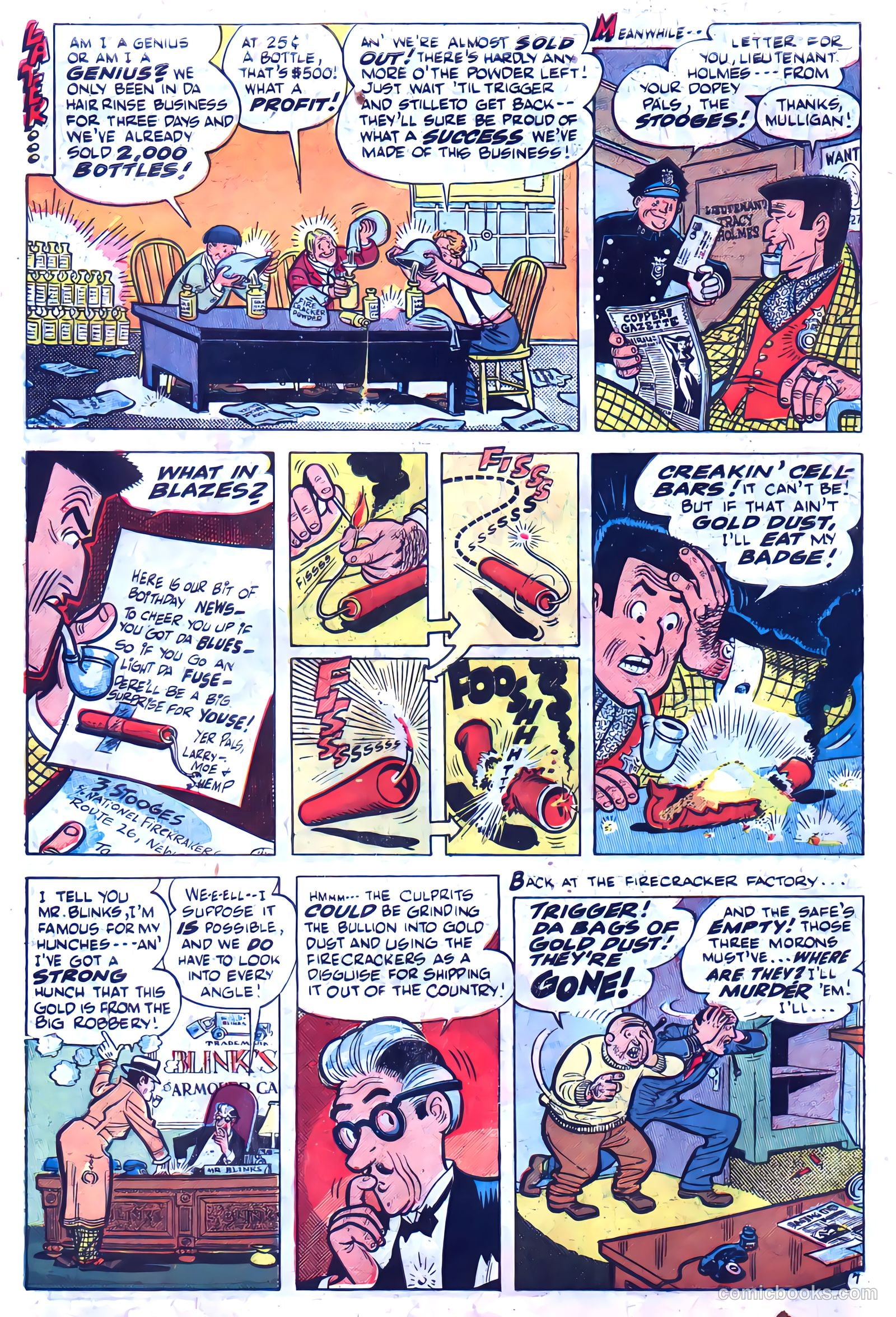 The Three Stooges #1 (1953) — page 10 of 36