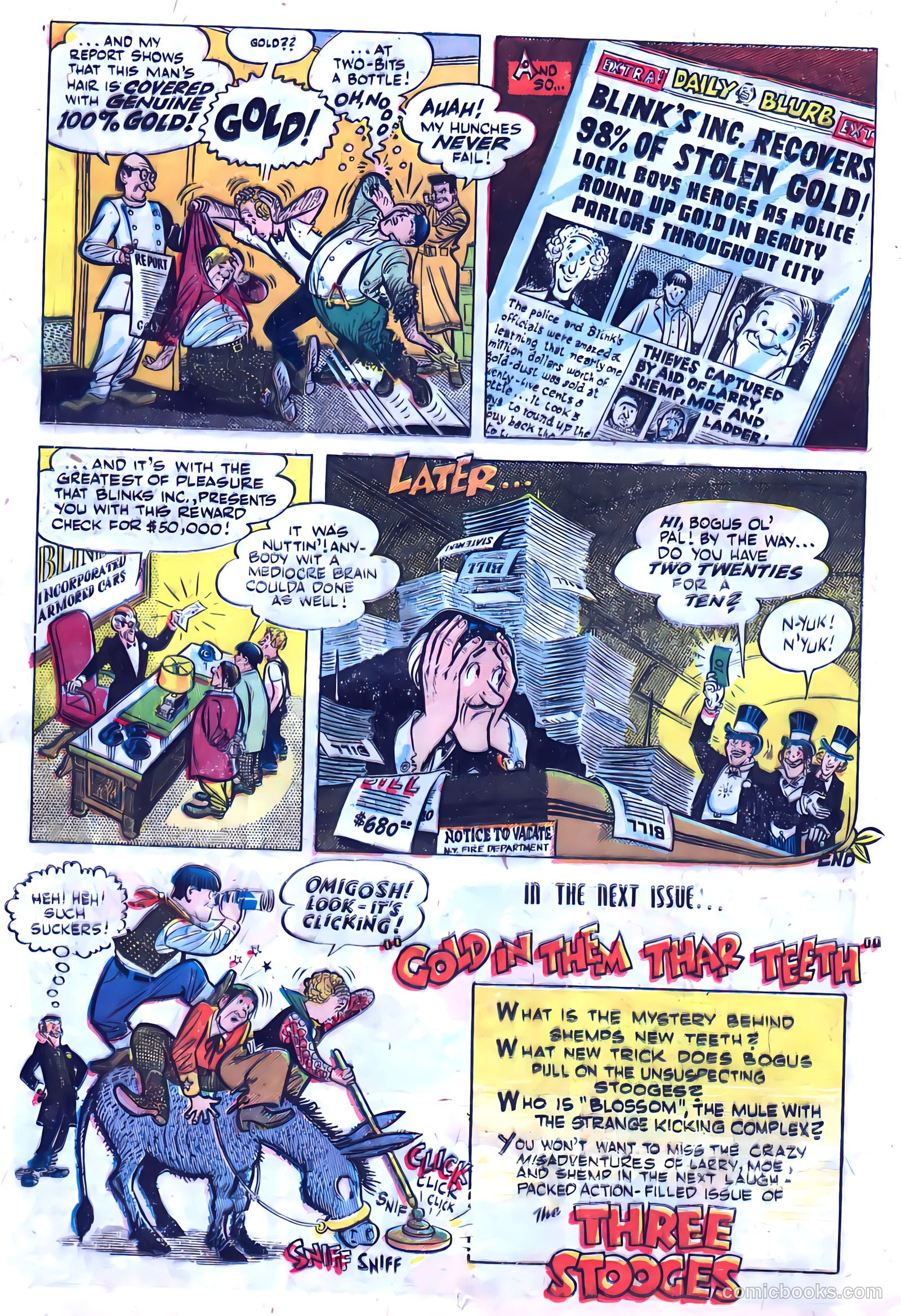 The Three Stooges #1 (1953) — page 14 of 36