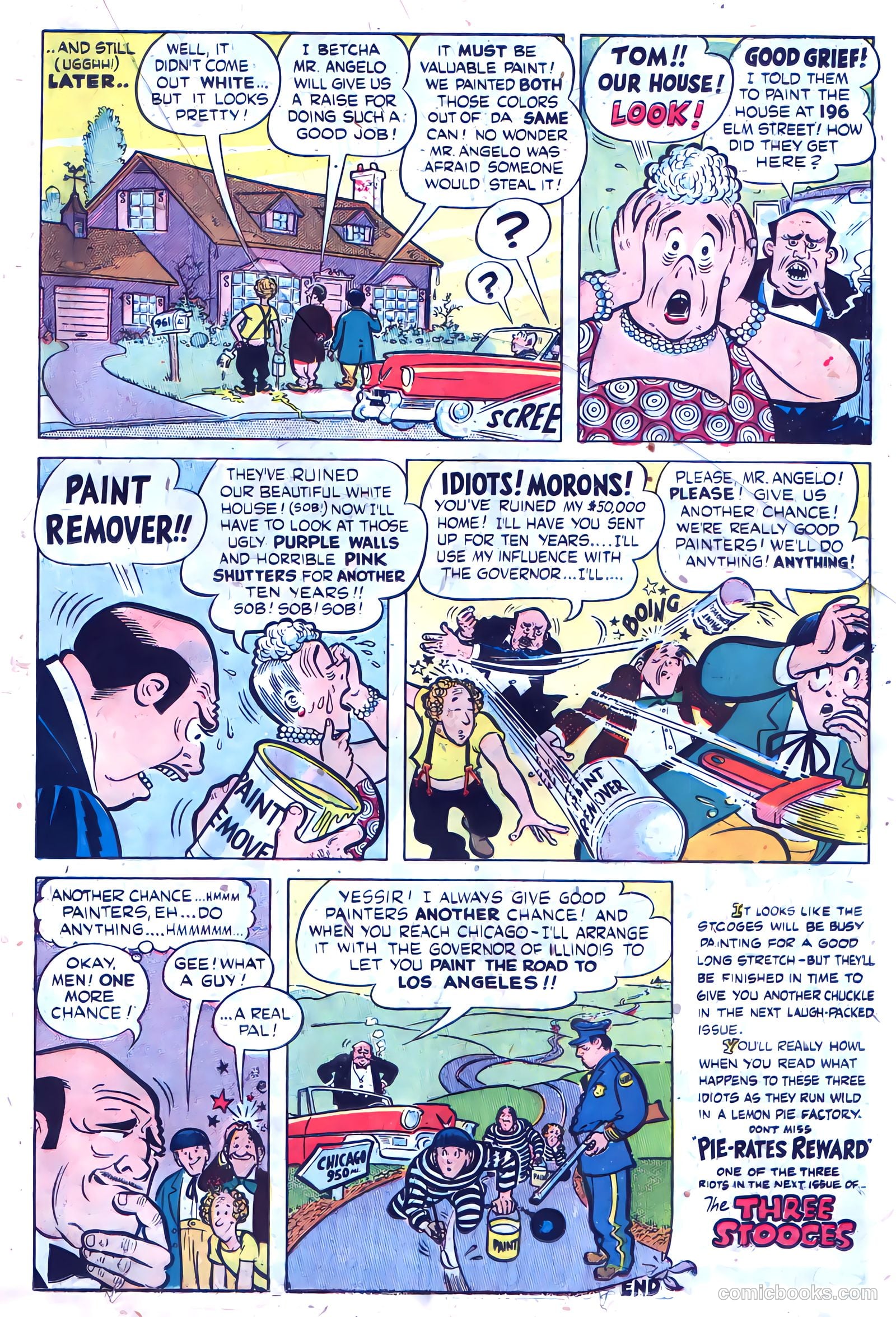 The Three Stooges #1 (1953) — page 19 of 36