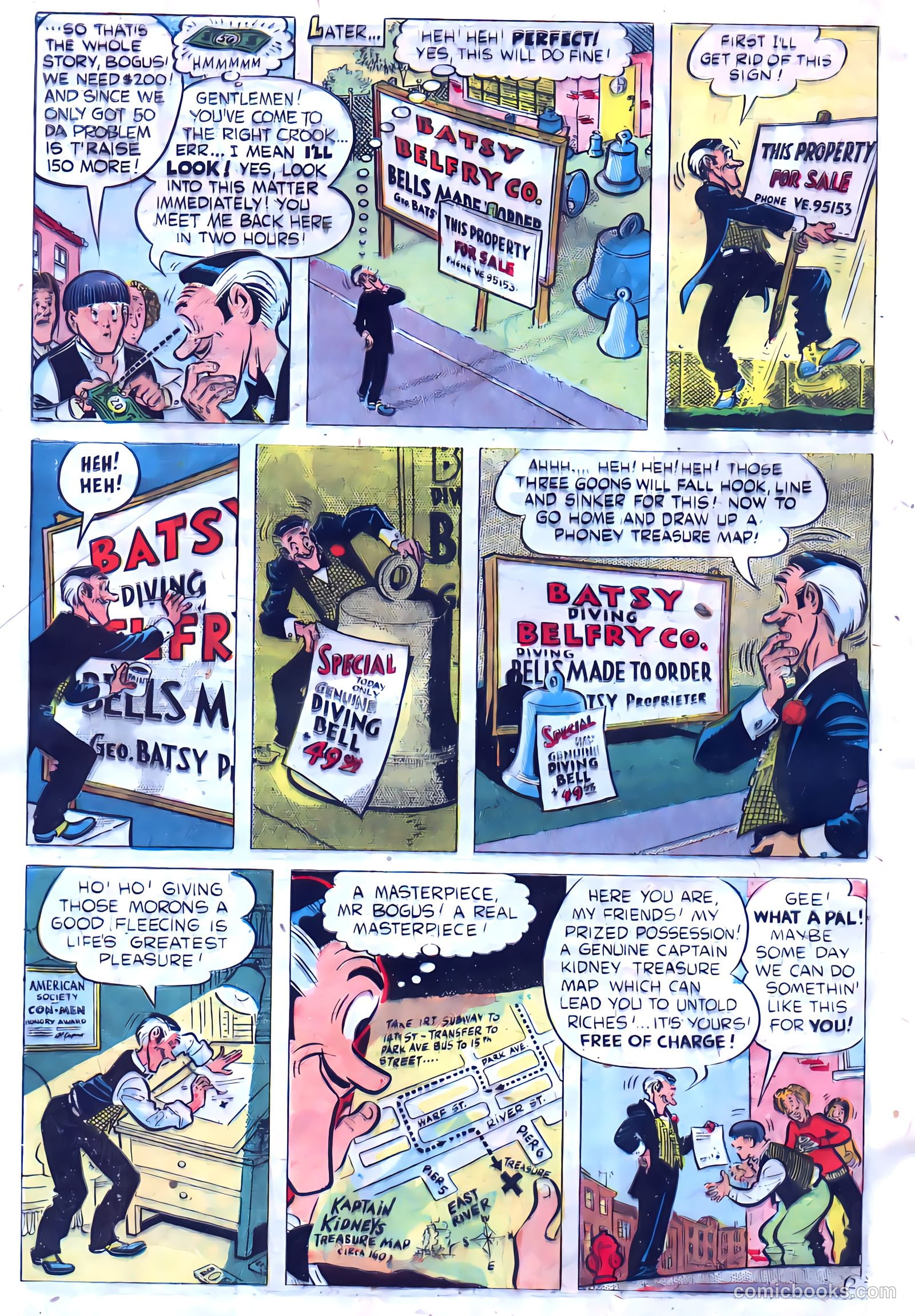 The Three Stooges #1 (1953) — page 28 of 36
