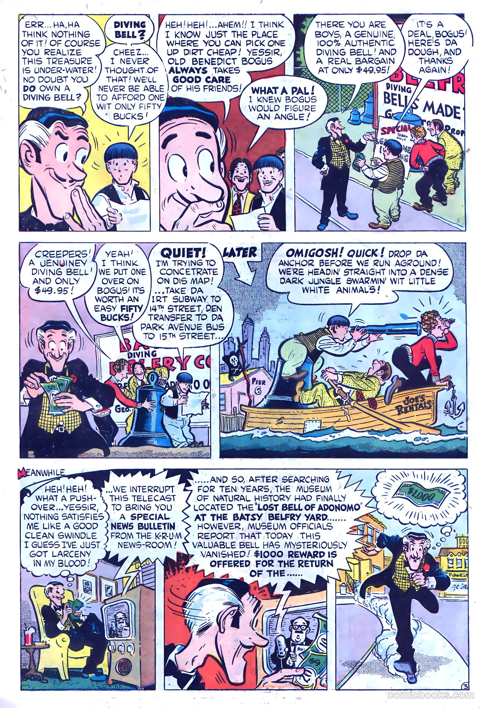 The Three Stooges #1 (1953) — page 29 of 36