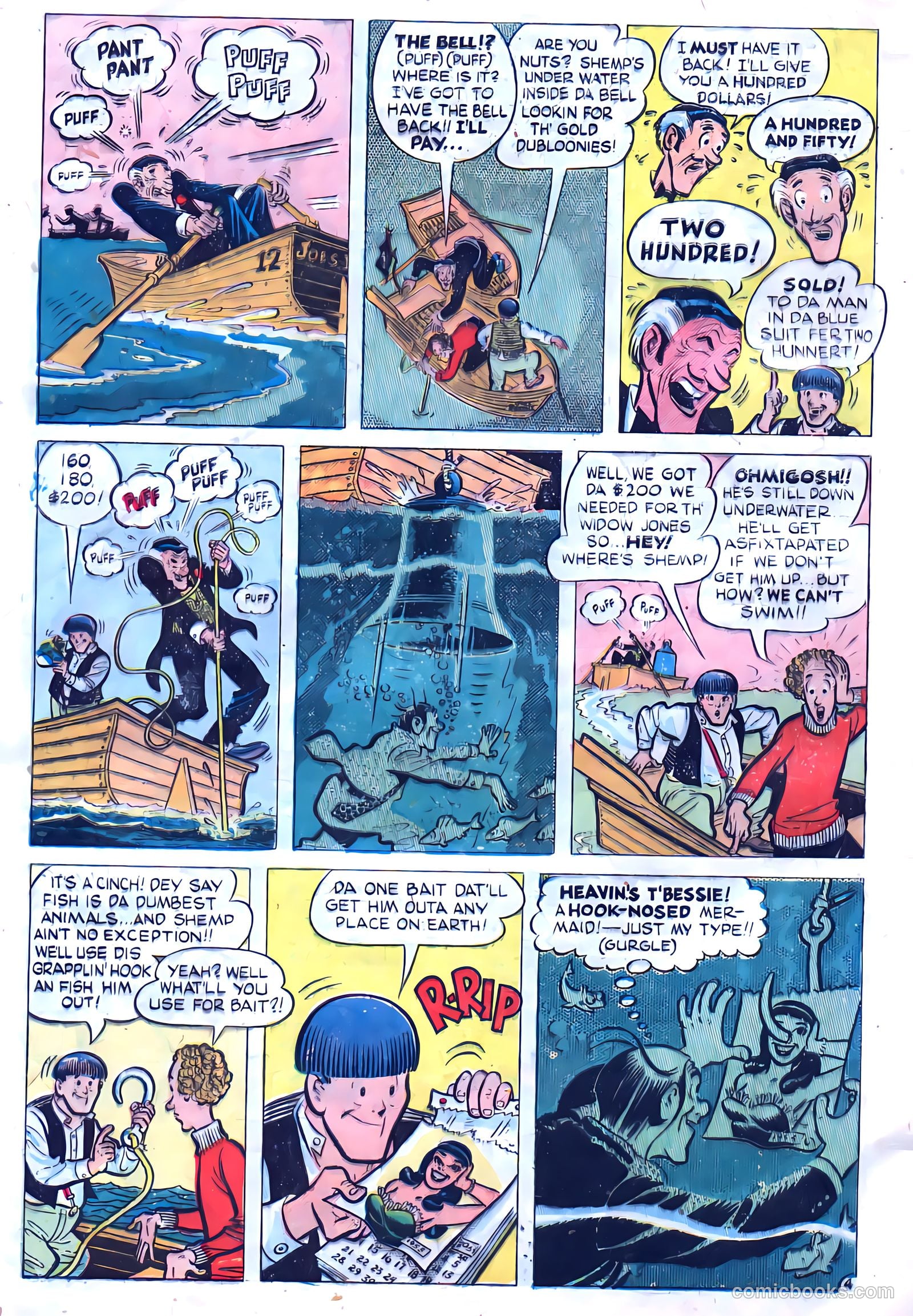 The Three Stooges #1 (1953) — page 30 of 36