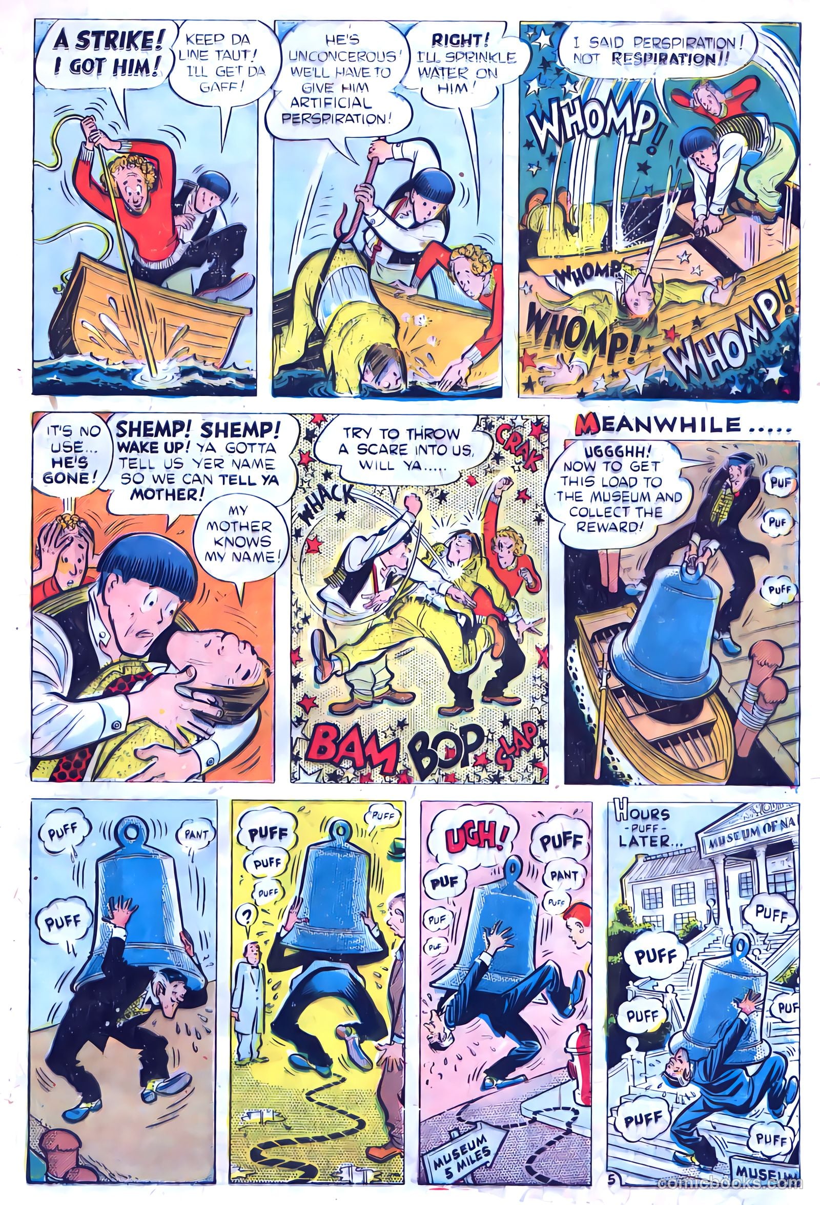 The Three Stooges #1 (1953) — page 31 of 36
