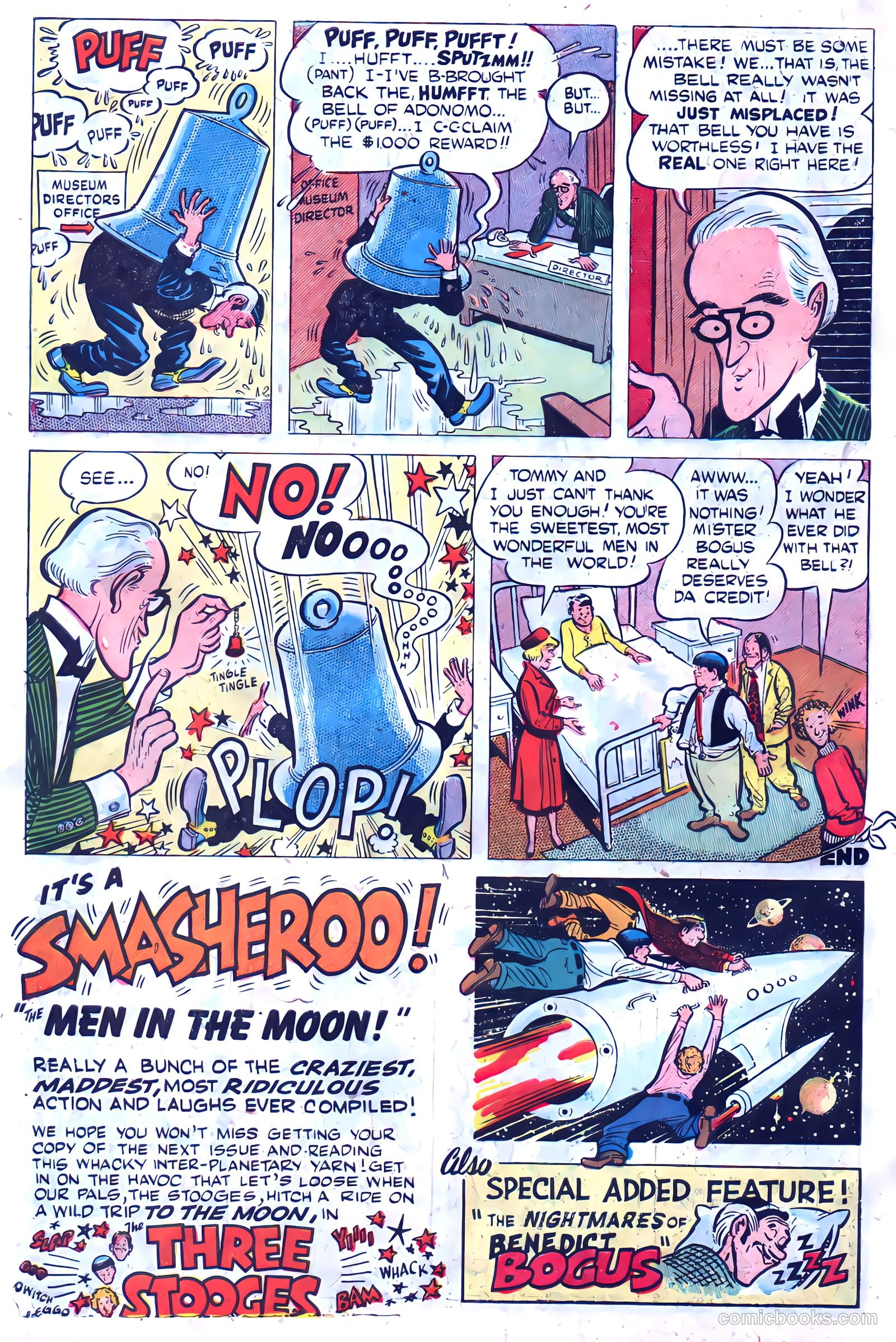 The Three Stooges #1 (1953) — page 32 of 36