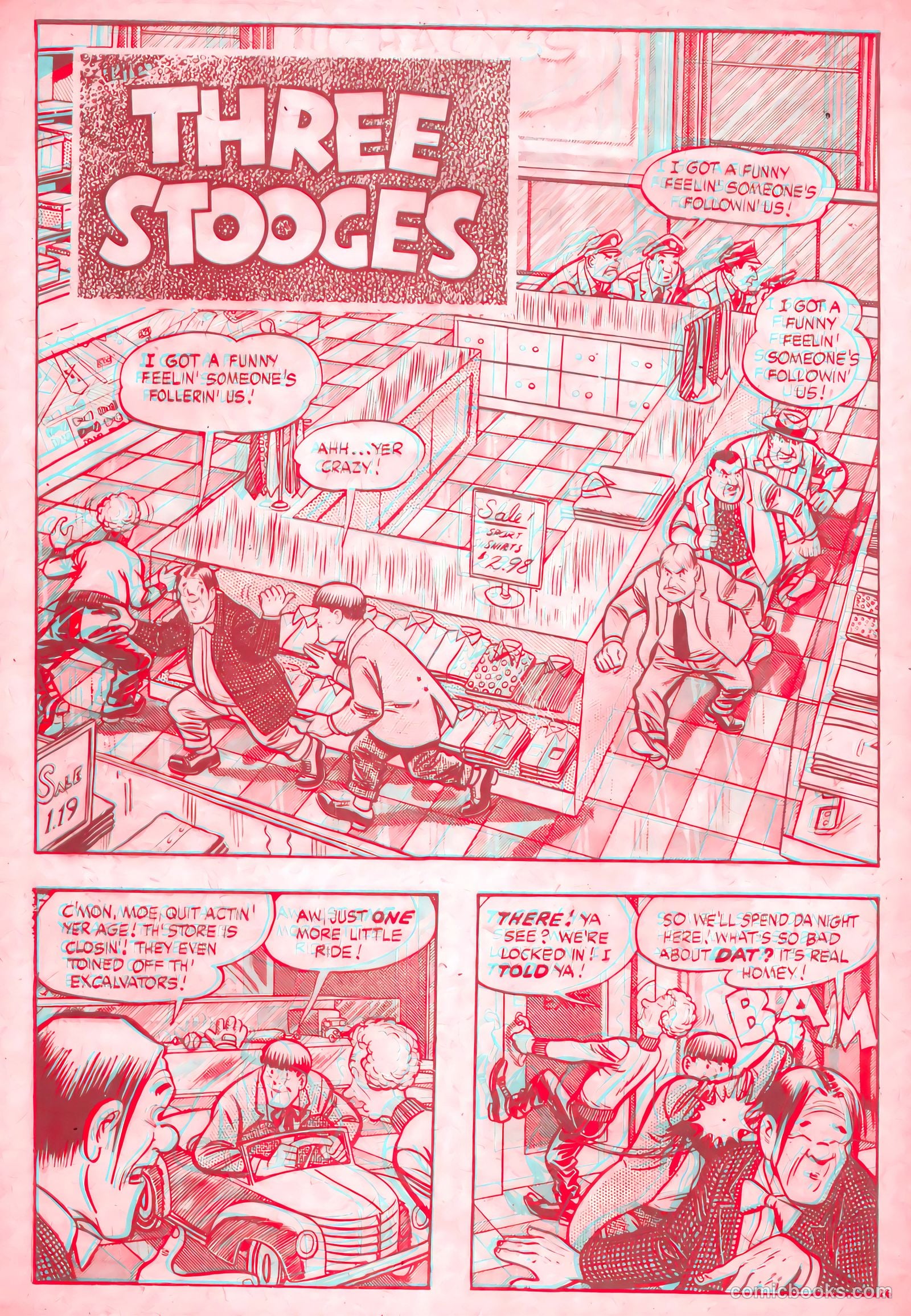 The Three Stooges #3 (1953) — page 27 of 35