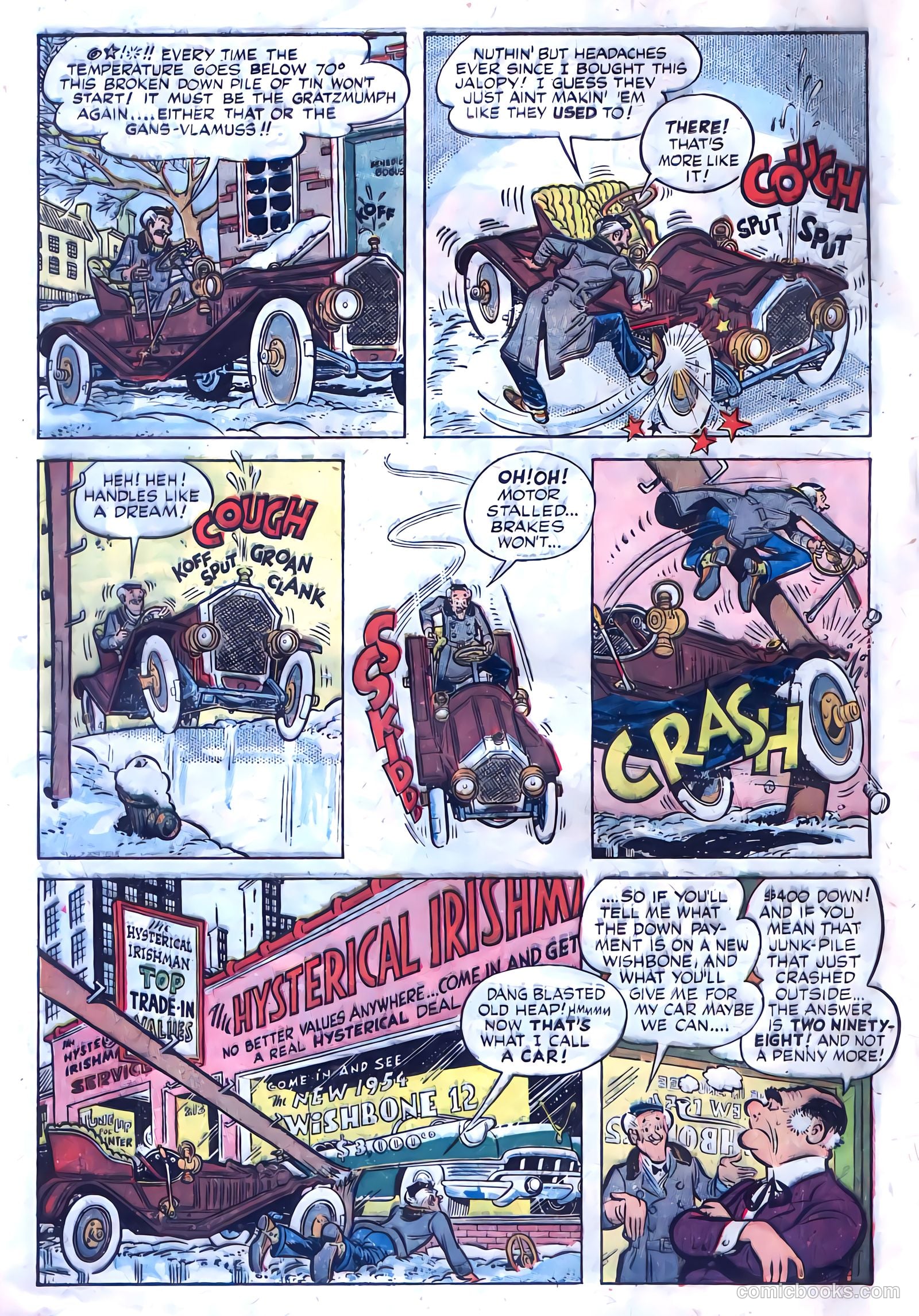 The Three Stooges #4 (1954) — page 4 of 35