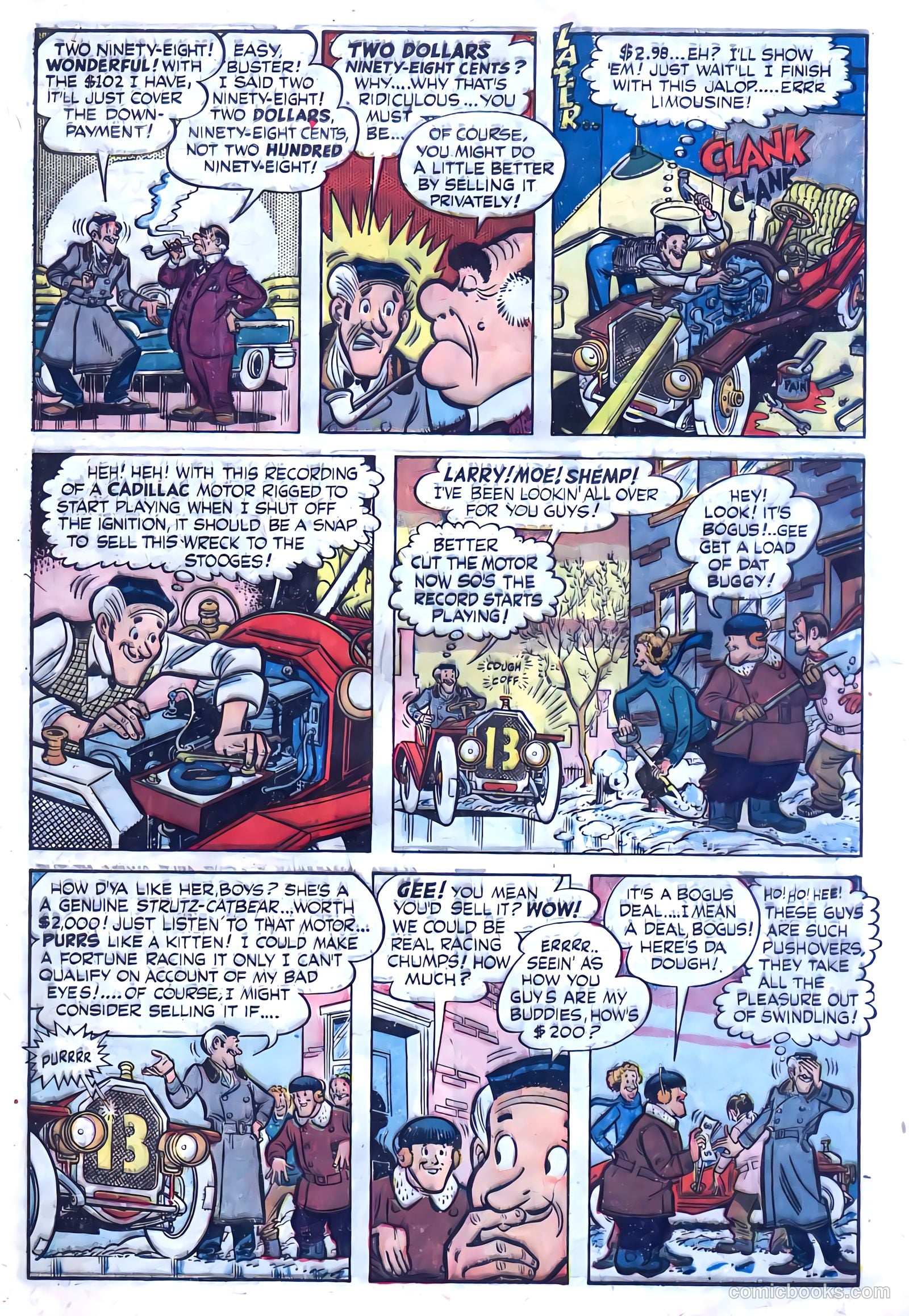 The Three Stooges #4 (1954) — page 5 of 35