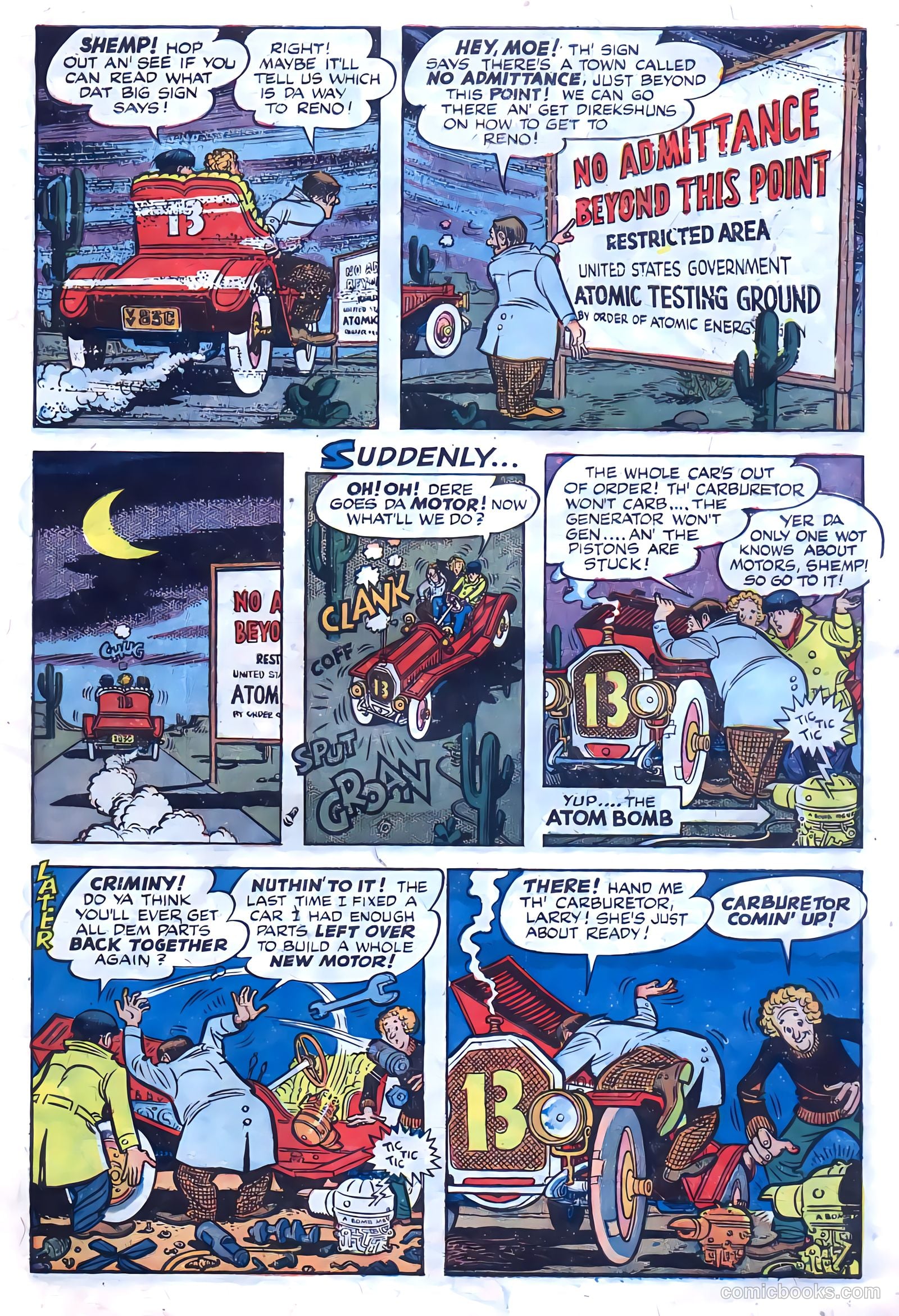The Three Stooges #4 (1954) — page 7 of 35