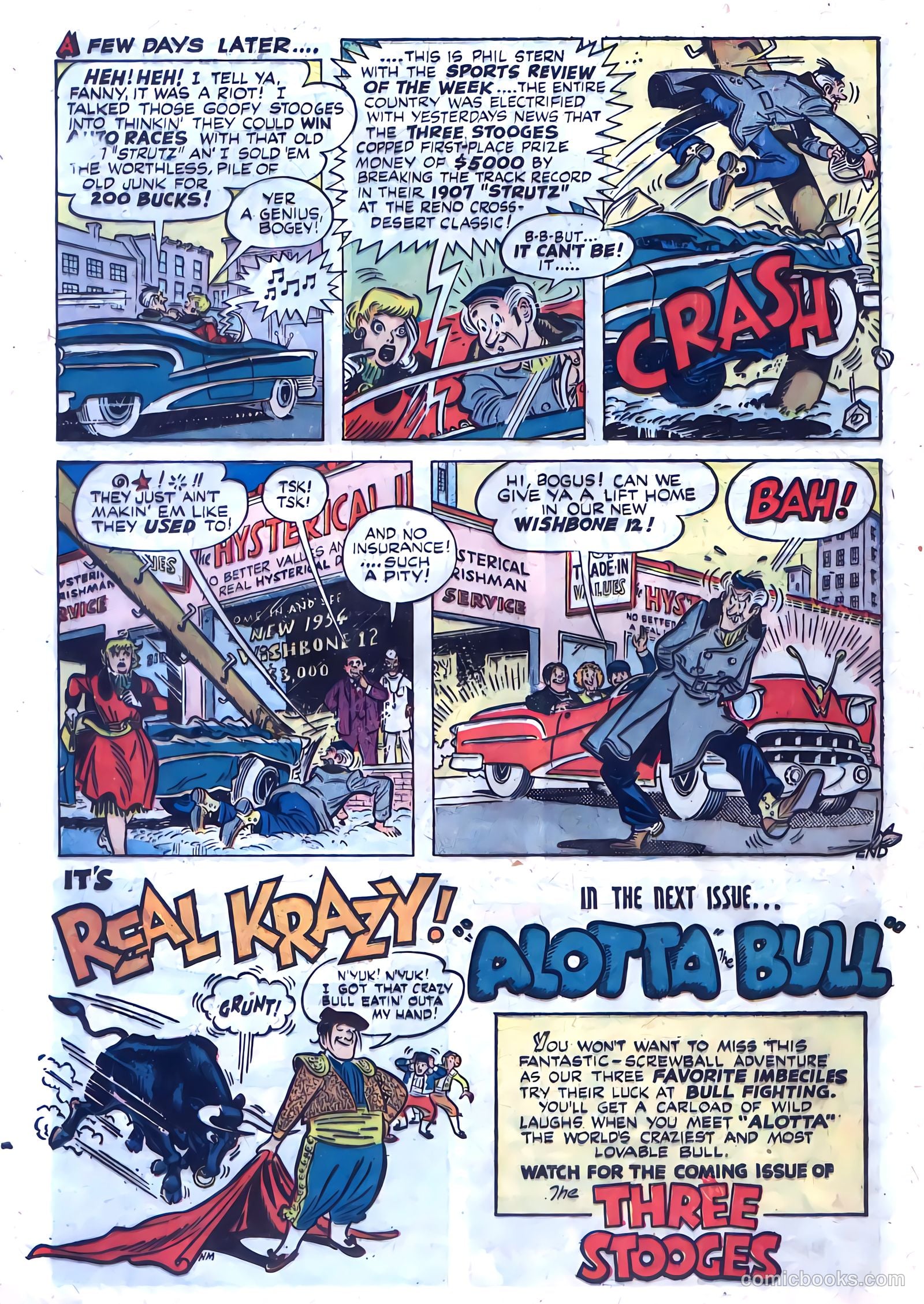 The Three Stooges #4 (1954) — page 16 of 35
