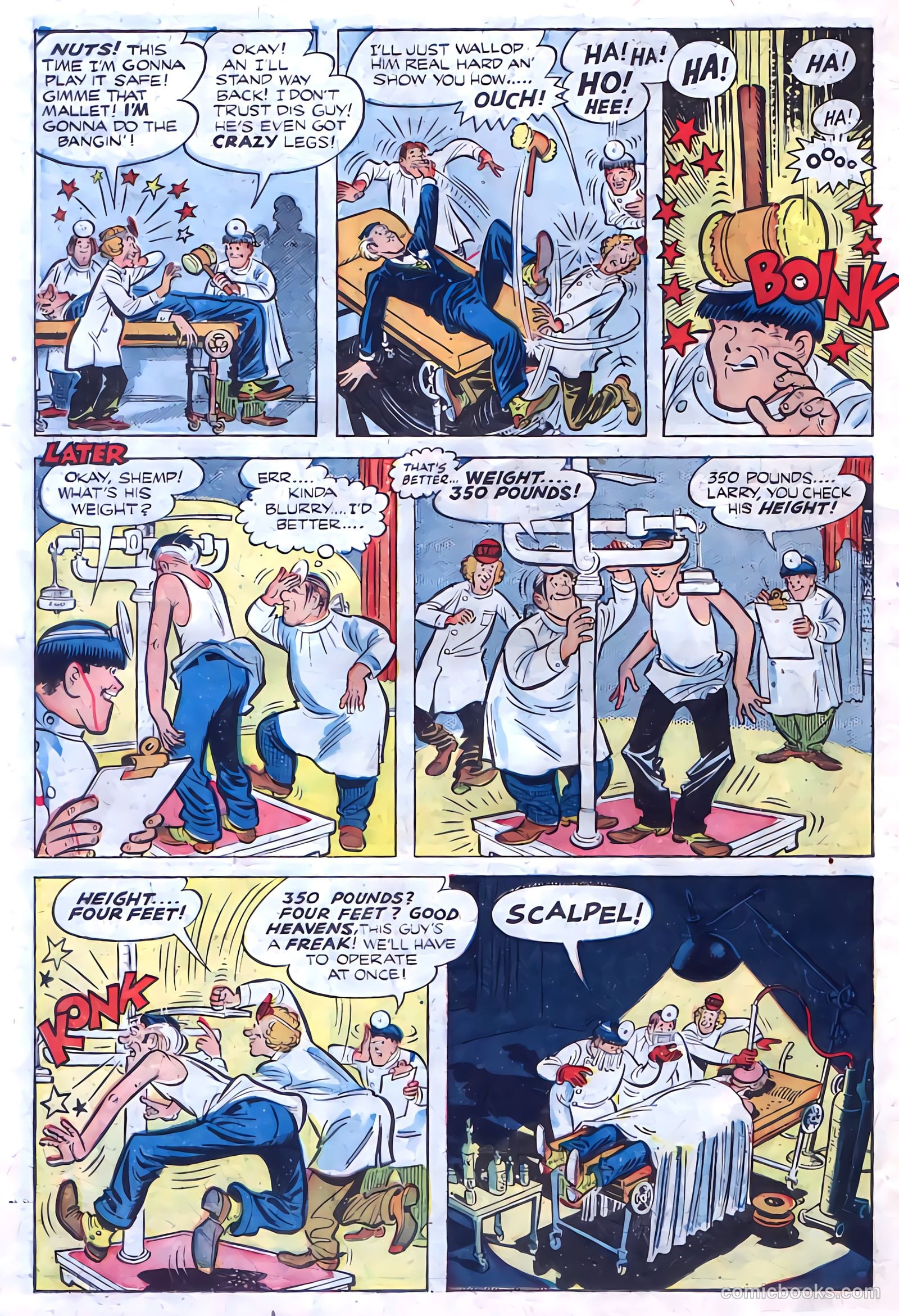 The Three Stooges #4 (1954) — page 21 of 35