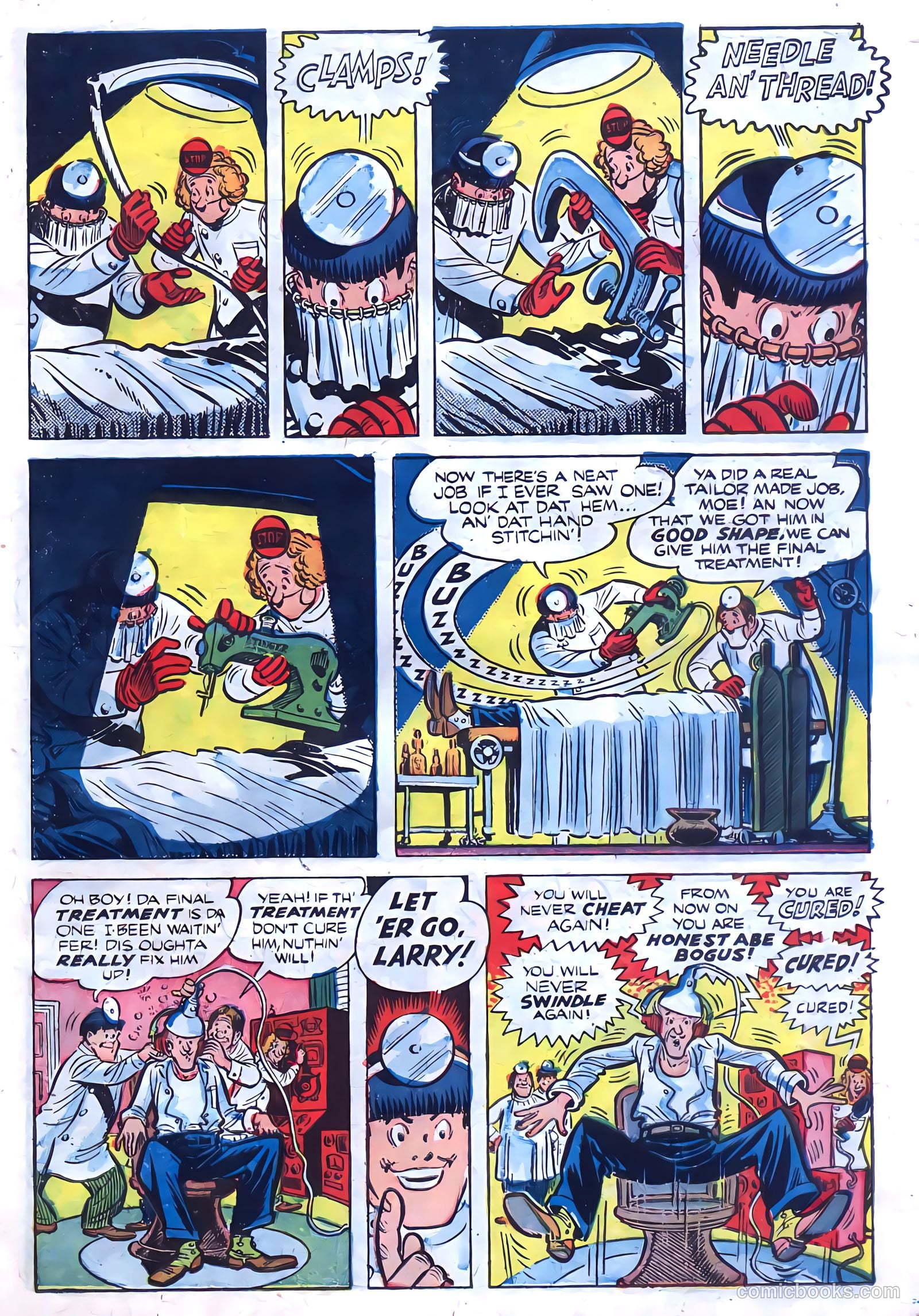 The Three Stooges #4 (1954) — page 22 of 35