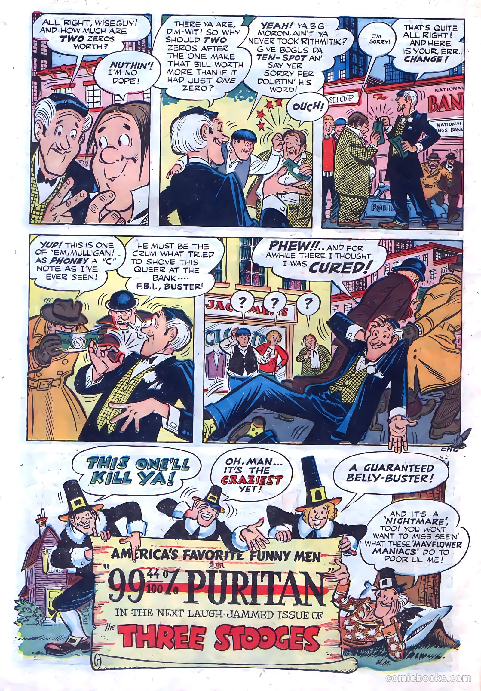 The Three Stooges #4 (1954) — page 25 of 35