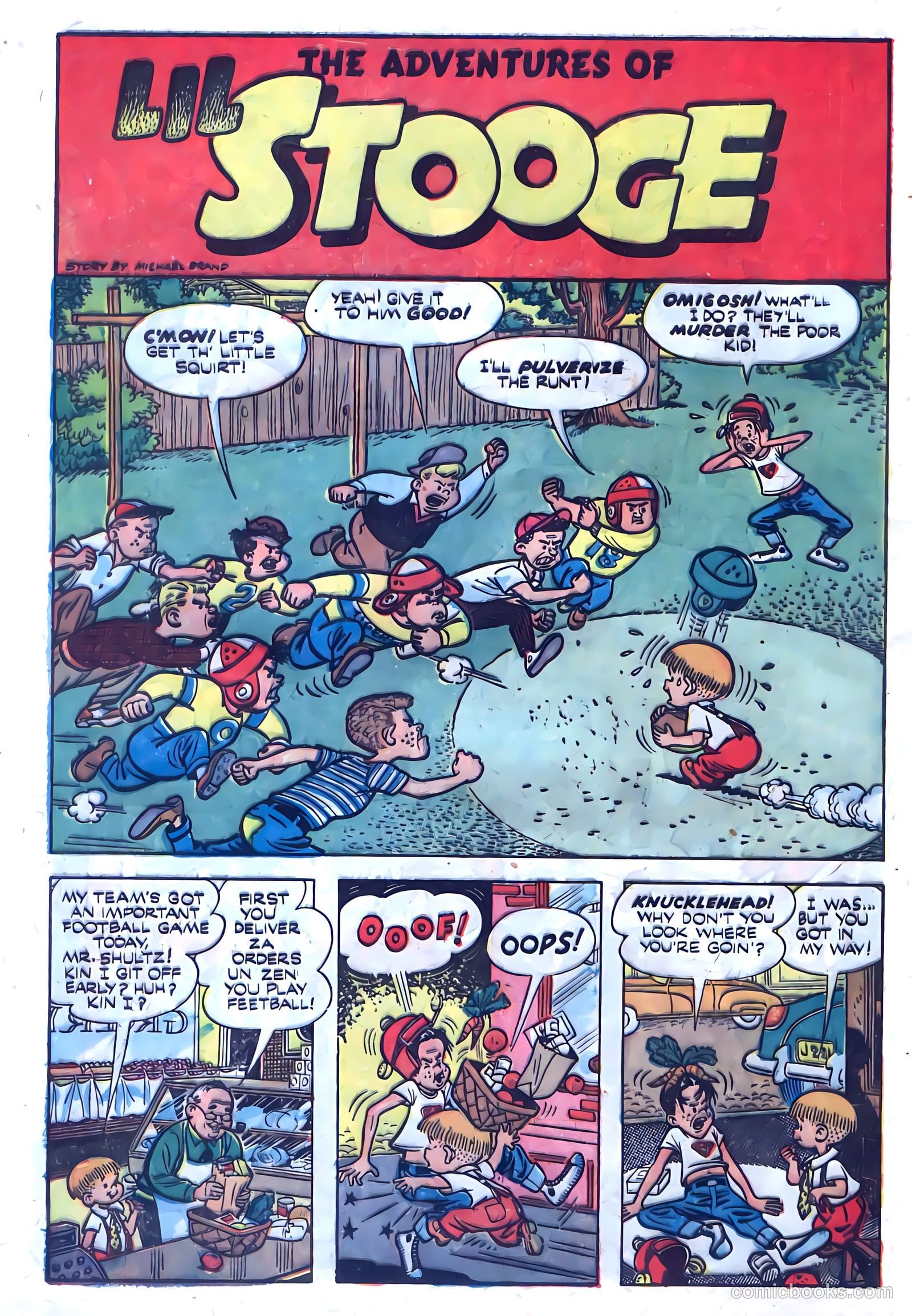 The Three Stooges #4 (1954) — page 27 of 35