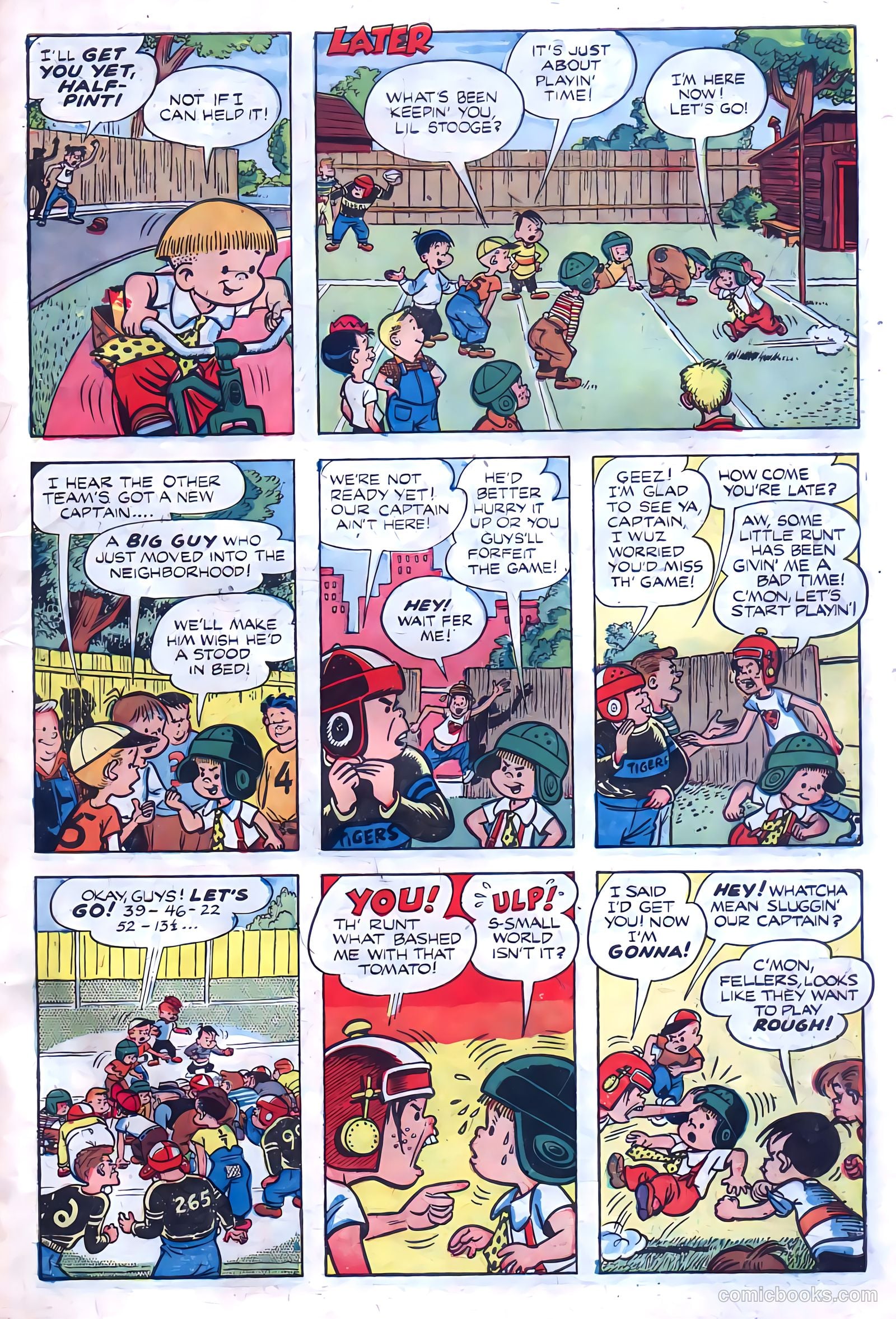 The Three Stooges #4 (1954) — page 30 of 35