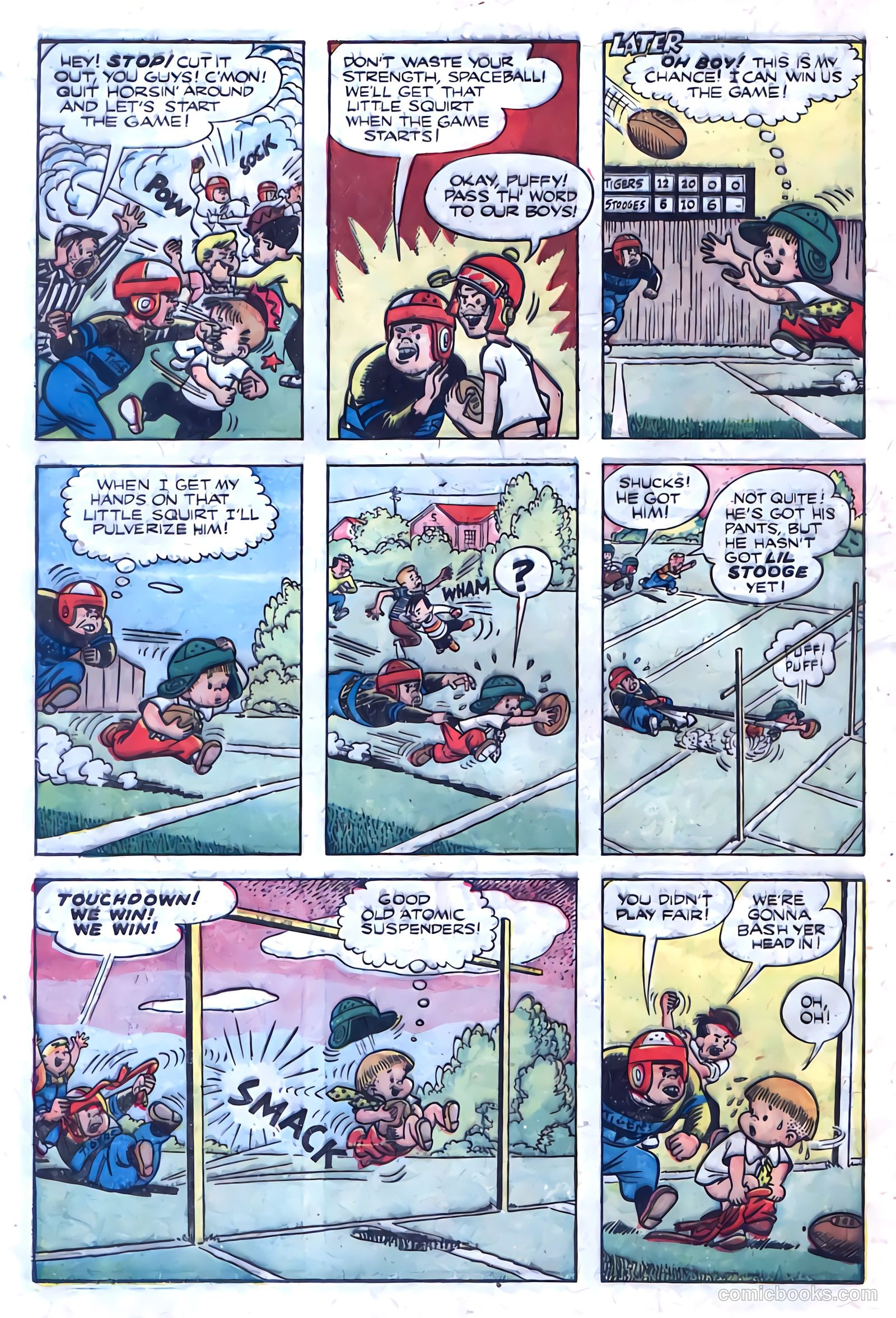 The Three Stooges #4 (1954) — page 31 of 35