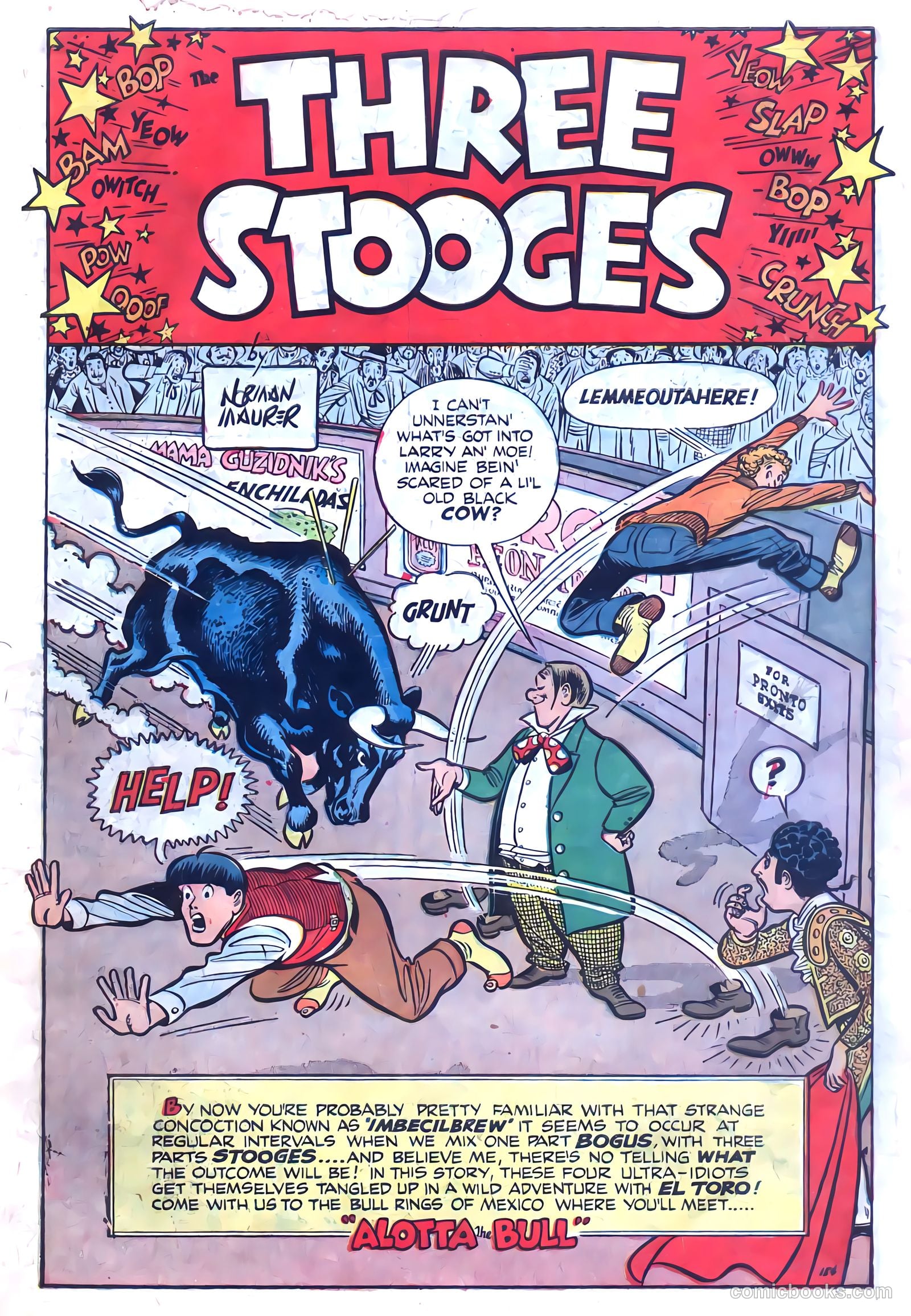 The Three Stooges #5 (1954) — page 3 of 35