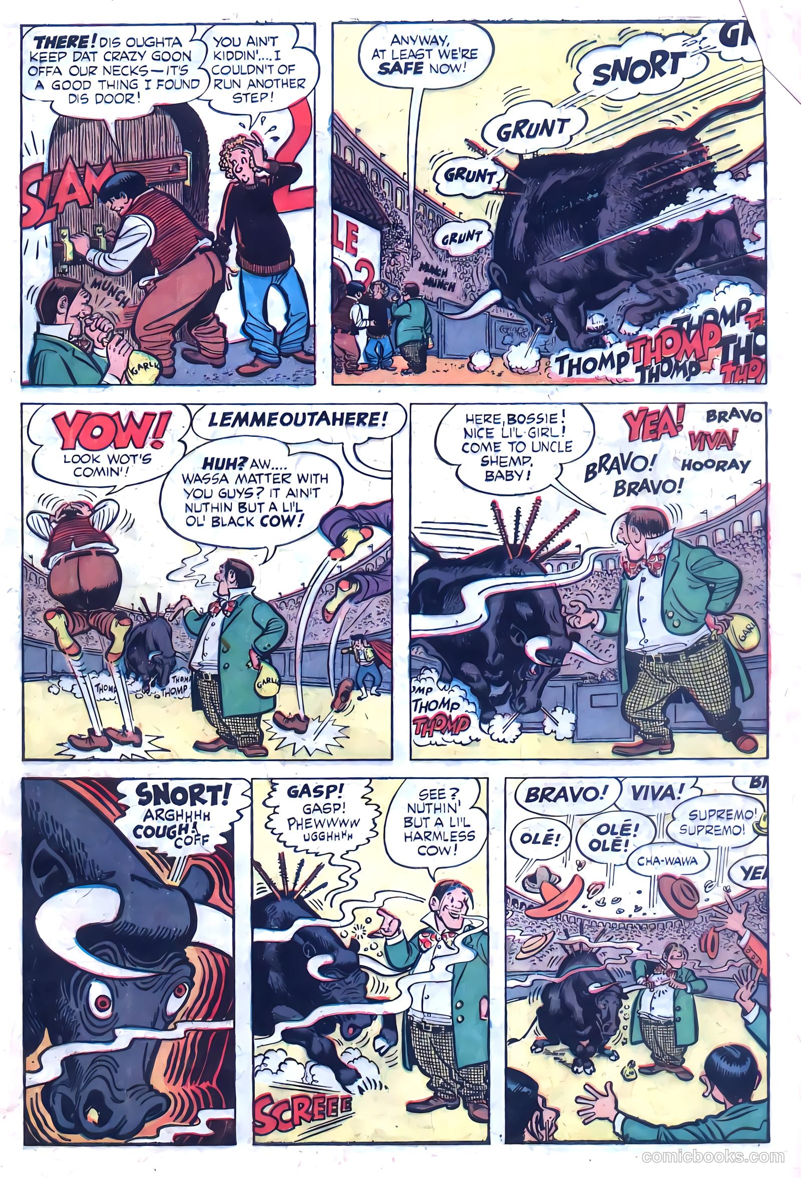 The Three Stooges #5 (1954) — page 9 of 35