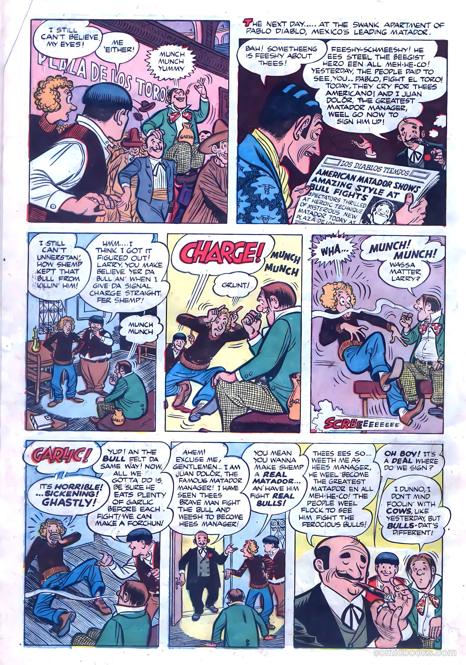 The Three Stooges #5 (1954) — page 10 of 35