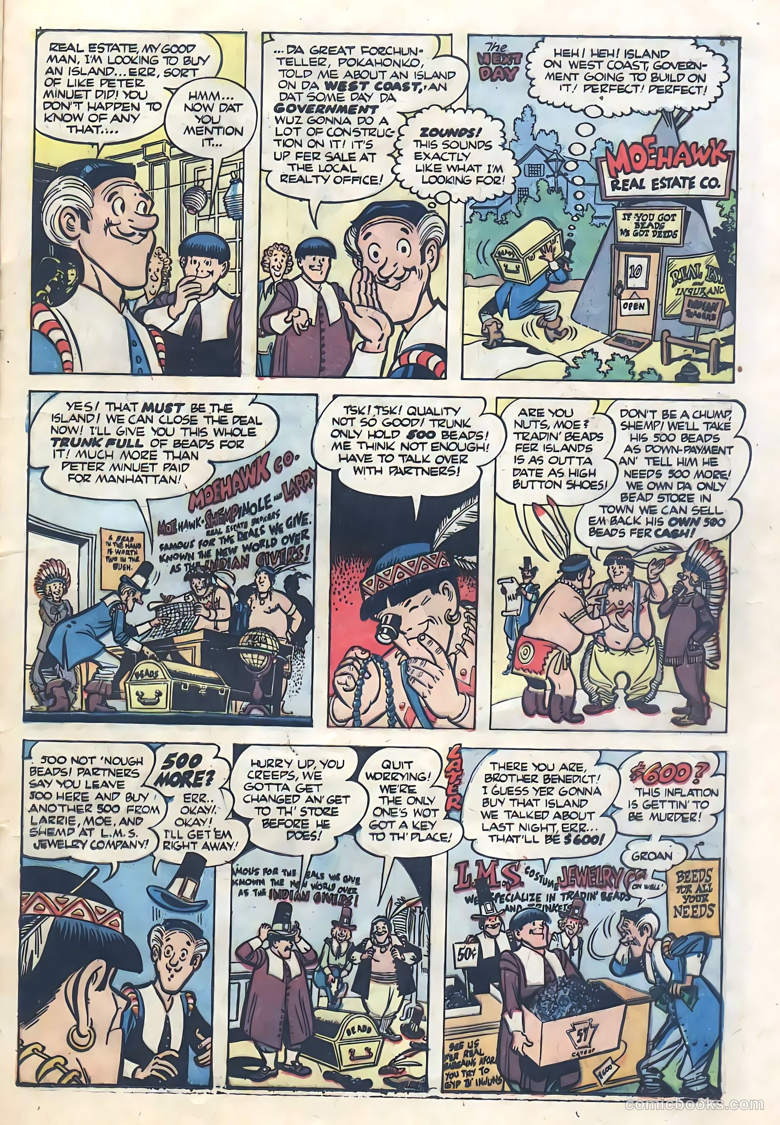The Three Stooges #5 (1954) — page 20 of 35