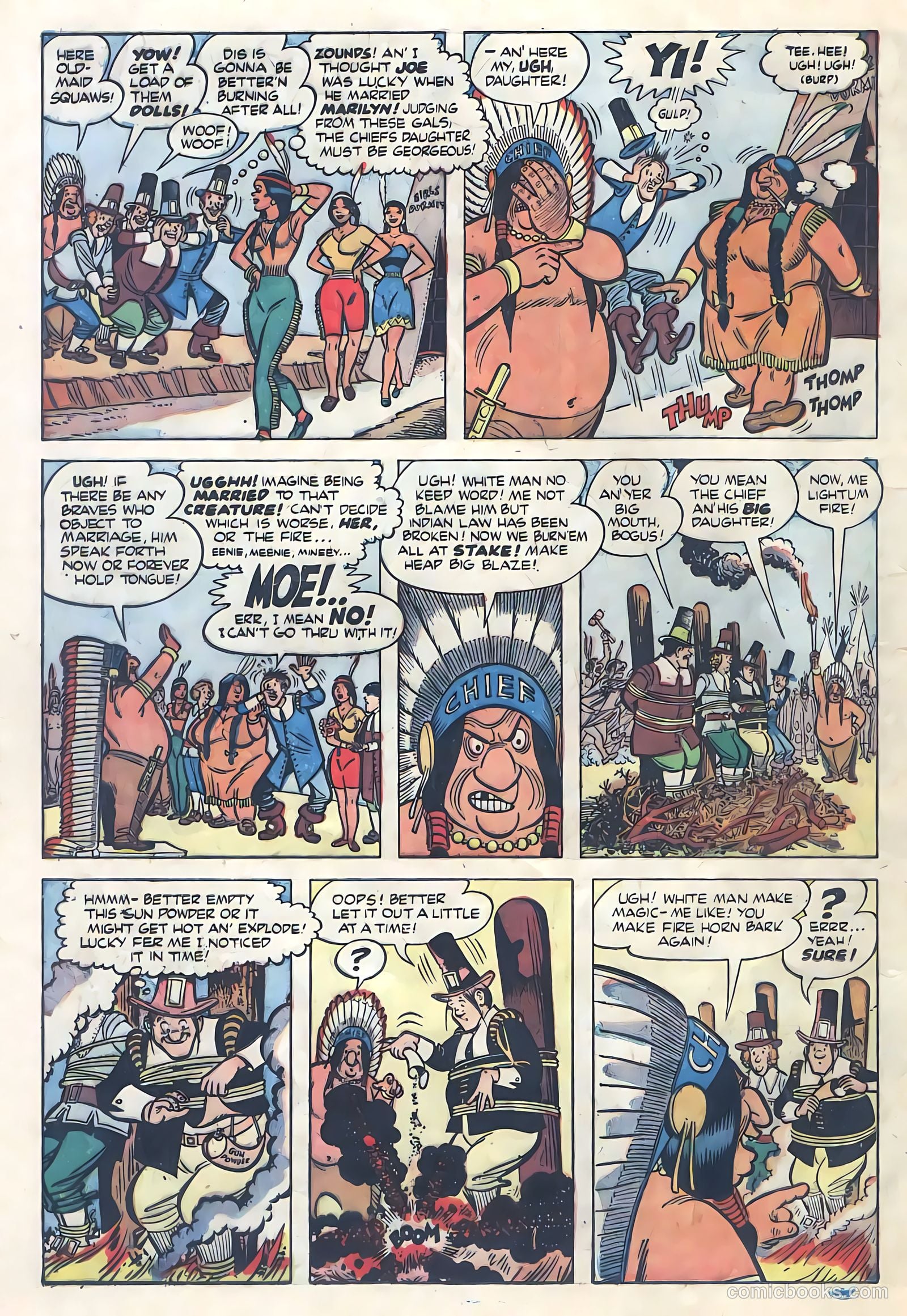 The Three Stooges #5 (1954) — page 23 of 35