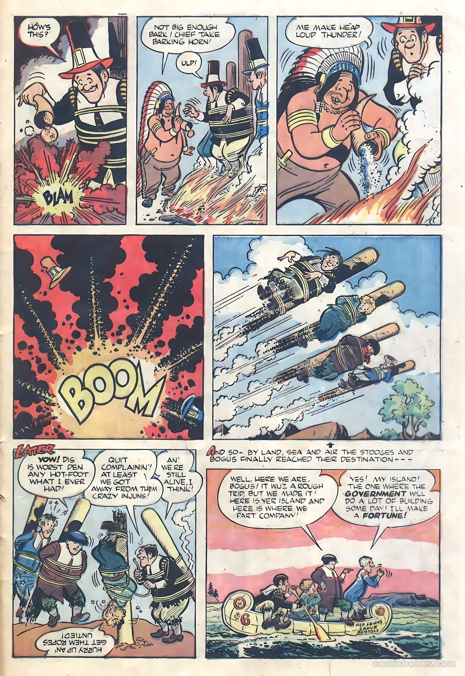 The Three Stooges #5 (1954) — page 24 of 35